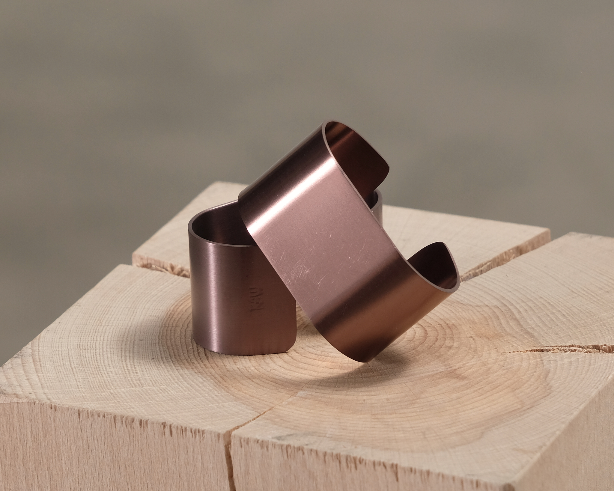 Aida Raw servettiteline ruusukulta, 4 kpl setti