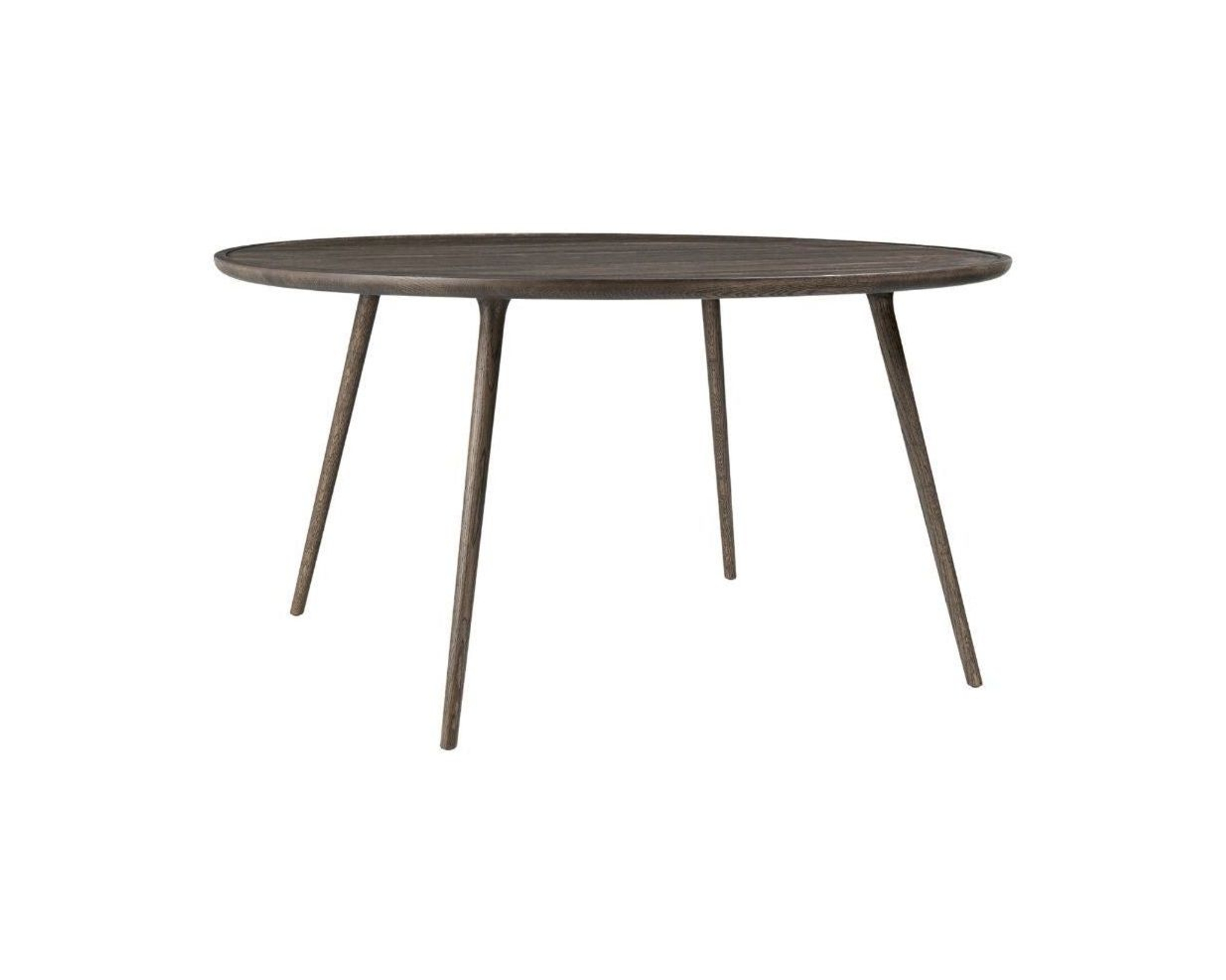 Mater Accent matbord &oslash; 140 cm gr&aring; ek