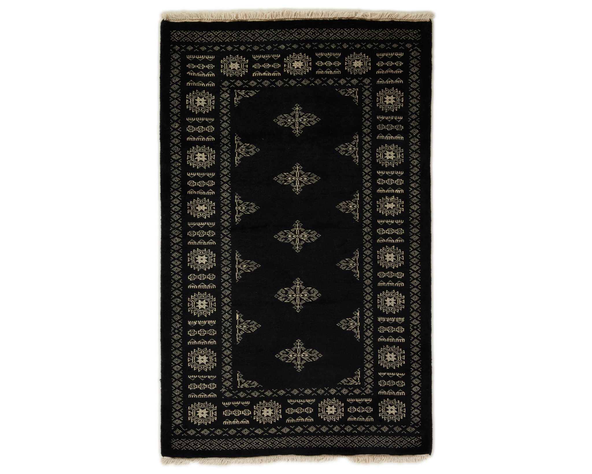 Pakistan handknotted orientalisk matta 98 x 157 cm