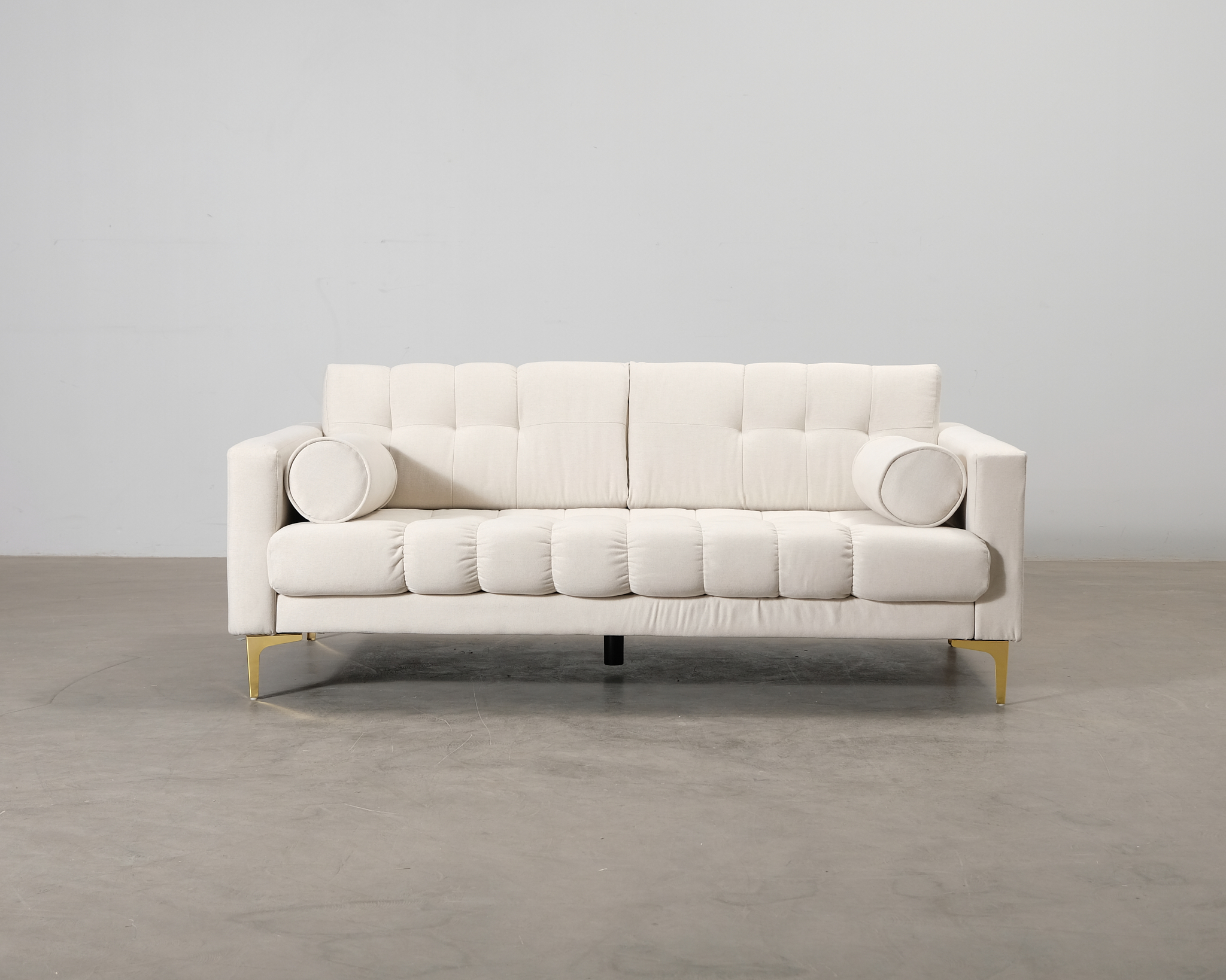 Cosmopolitan Design Bali 2-sits soffa ljusbeige