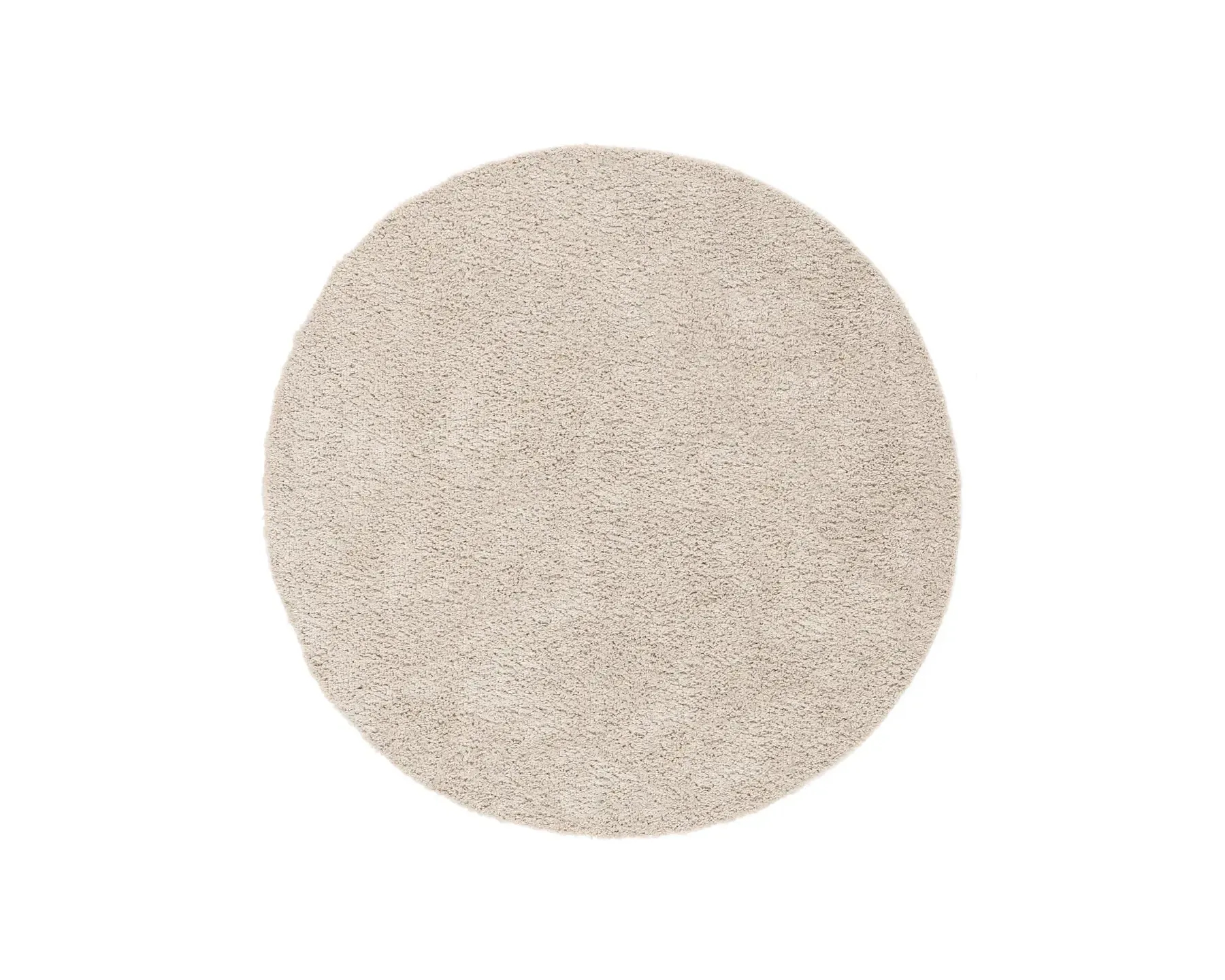 Rugvista Essential Comfy ryamatta Ø 100 cm beige