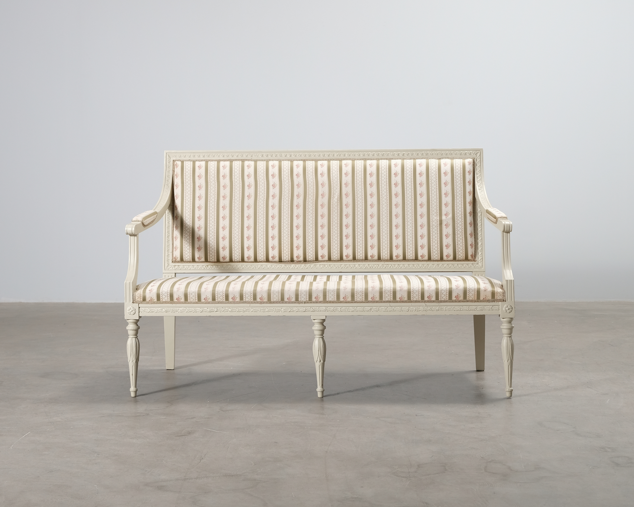 Gustaviansk 3-sits soffa