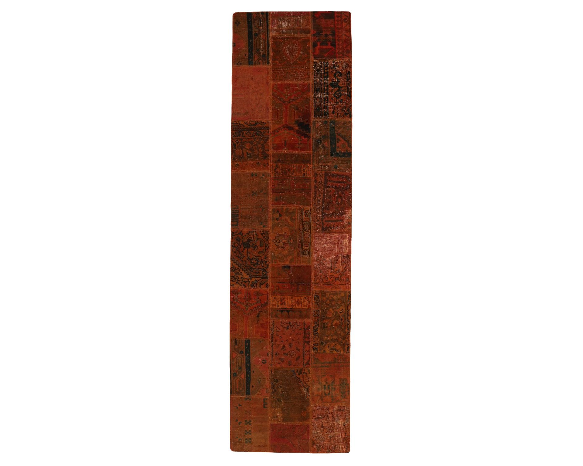Vintage Patchwork orientalisk matta 83 x 305 cm