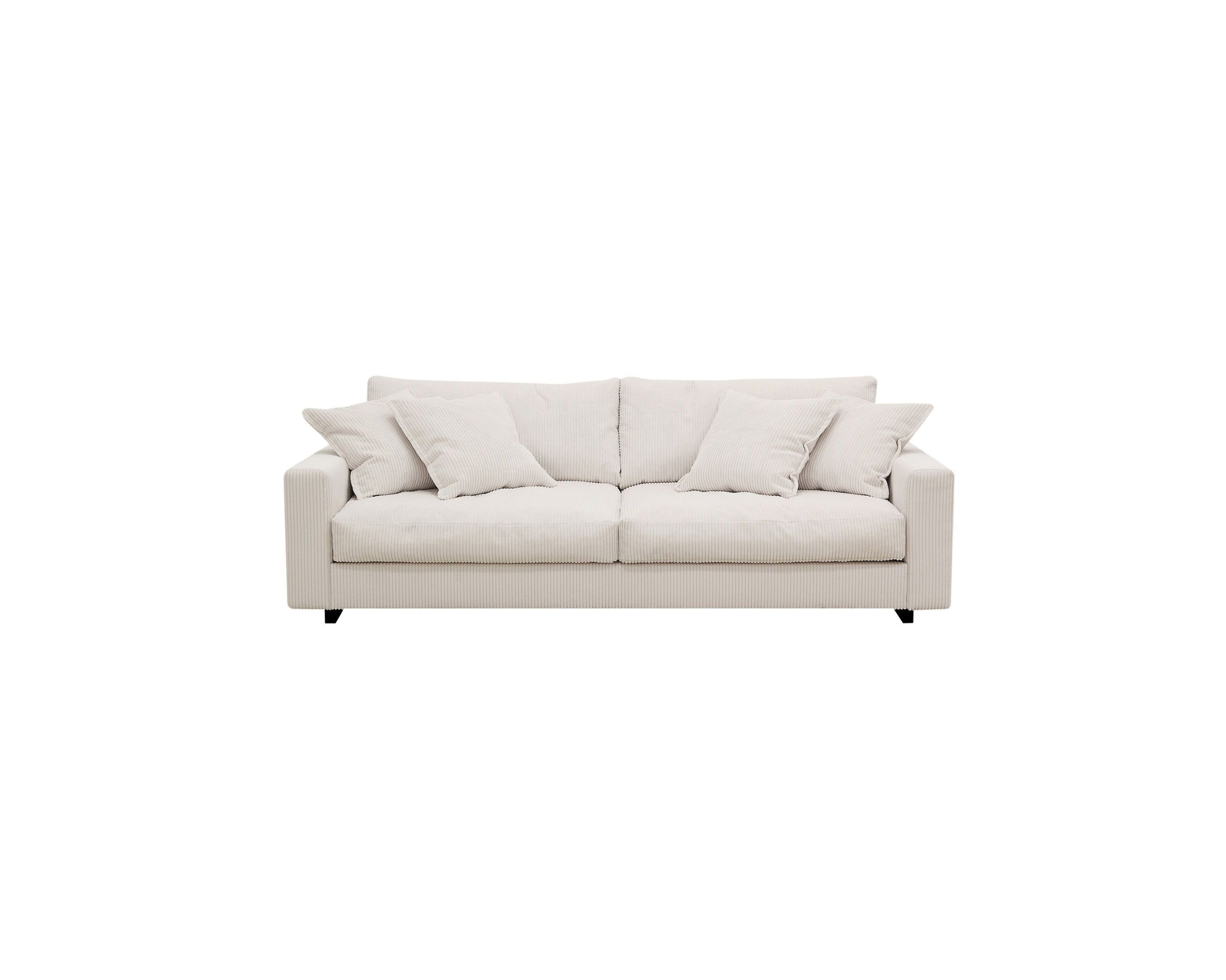 Valencia 3-sits soffa naturvit