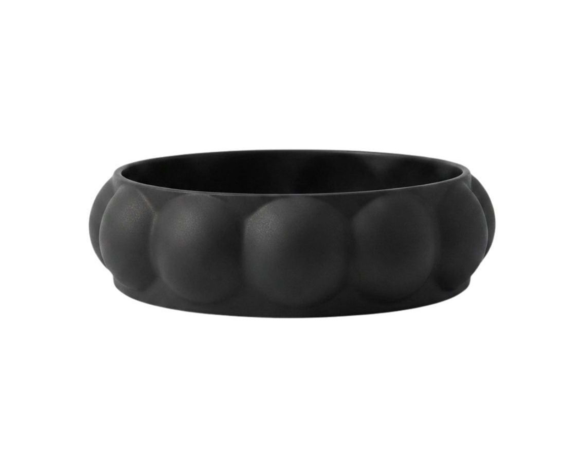Louise Roe Ceramic Balloon Tray 07 sk&aring;l &oslash; 24 cm Ink Black