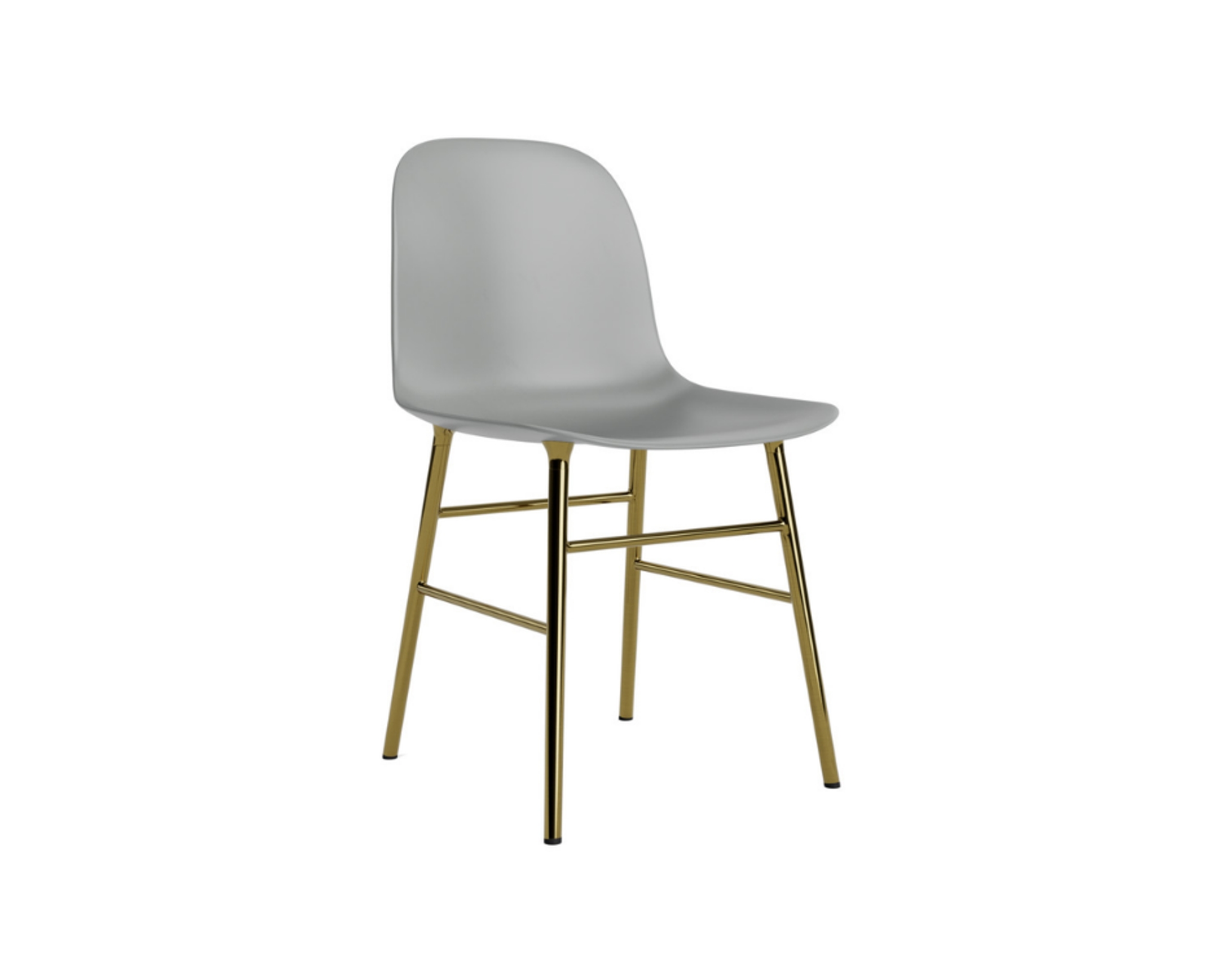 Normann Copenhagen Form matstol gr&aring; / m&auml;ssing
