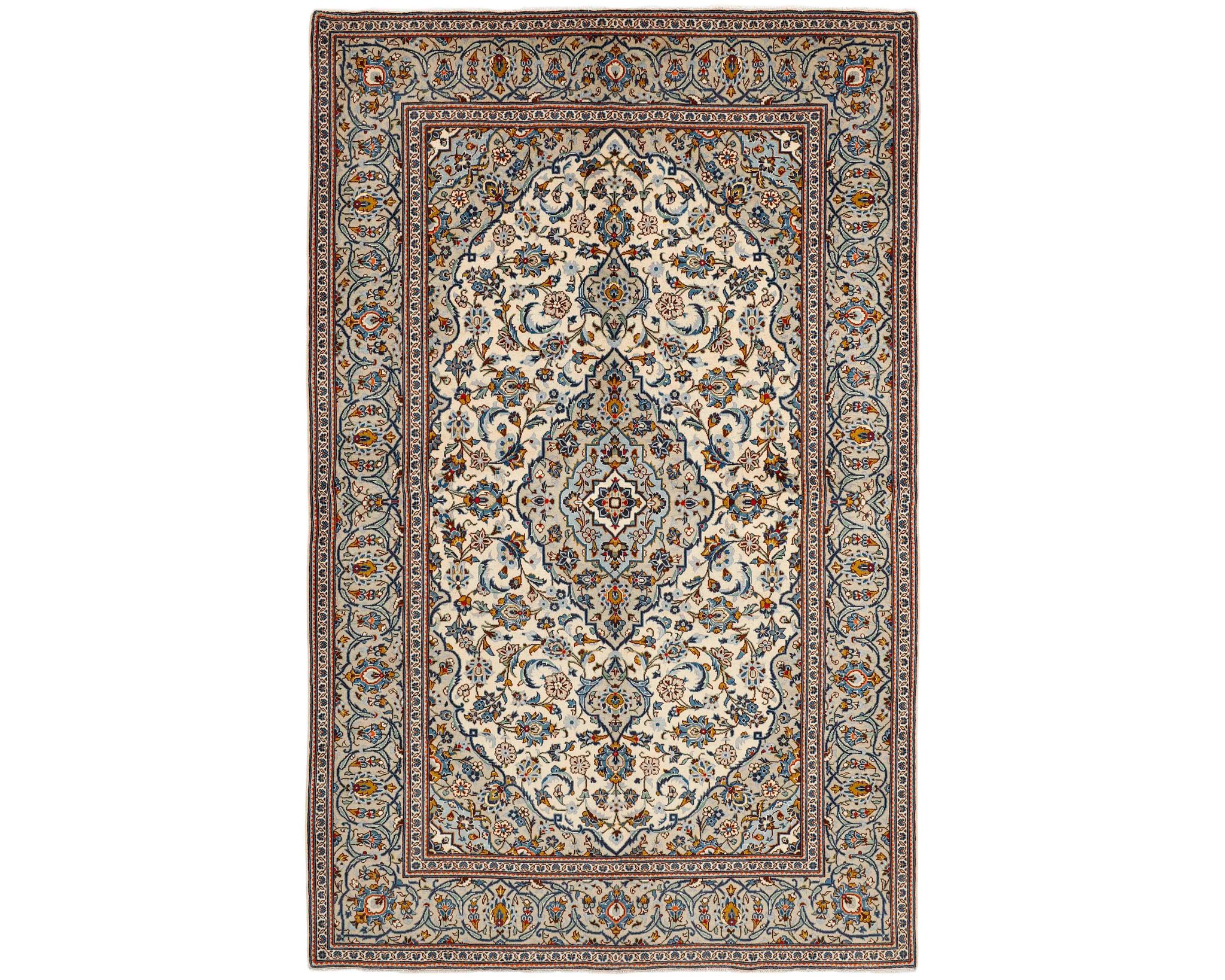 Keshan Fine orientalisk matta 197 x 311 cm