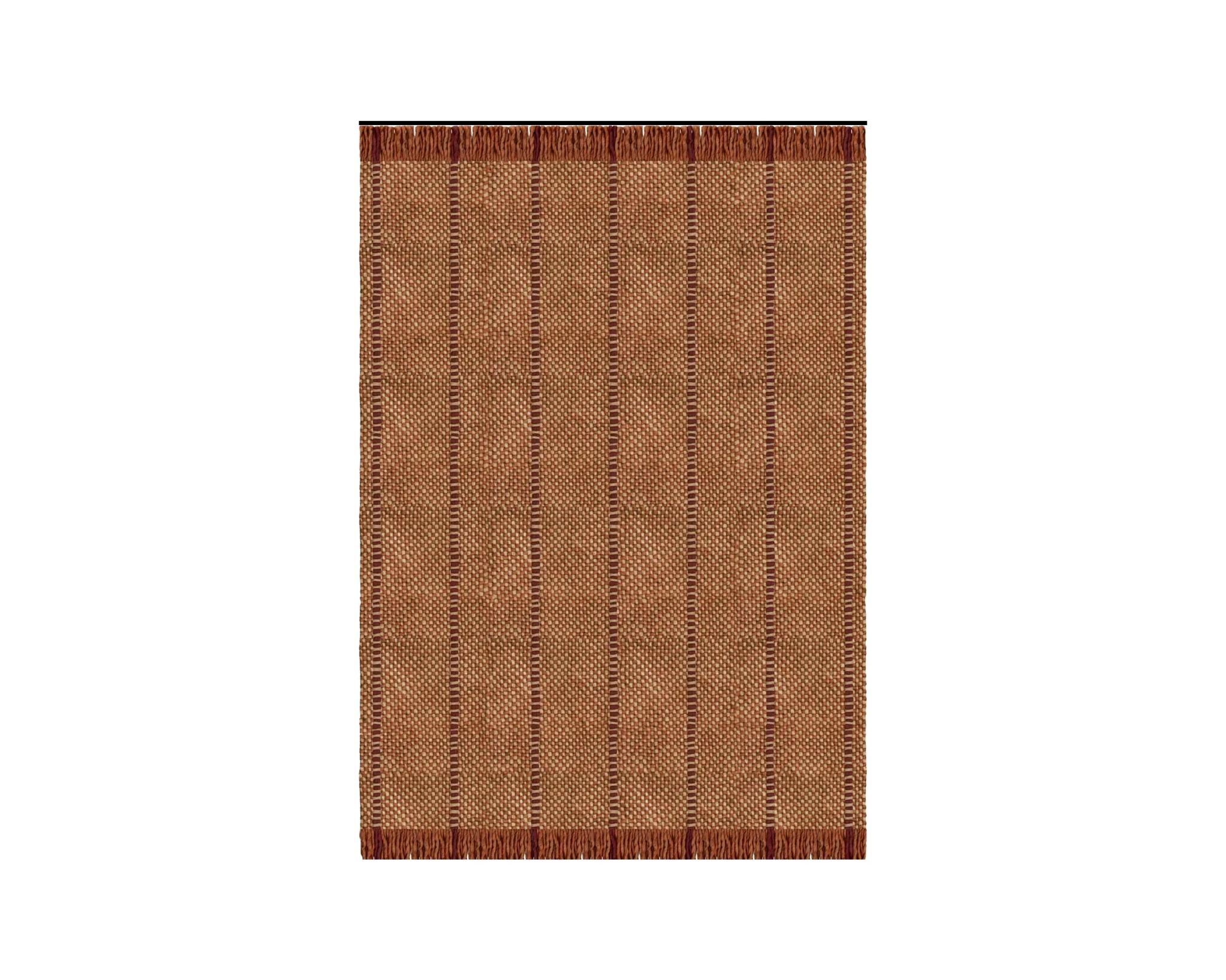 Layered Massproductions Cord ullmatta 250 x 380 cm Burgundy Rust