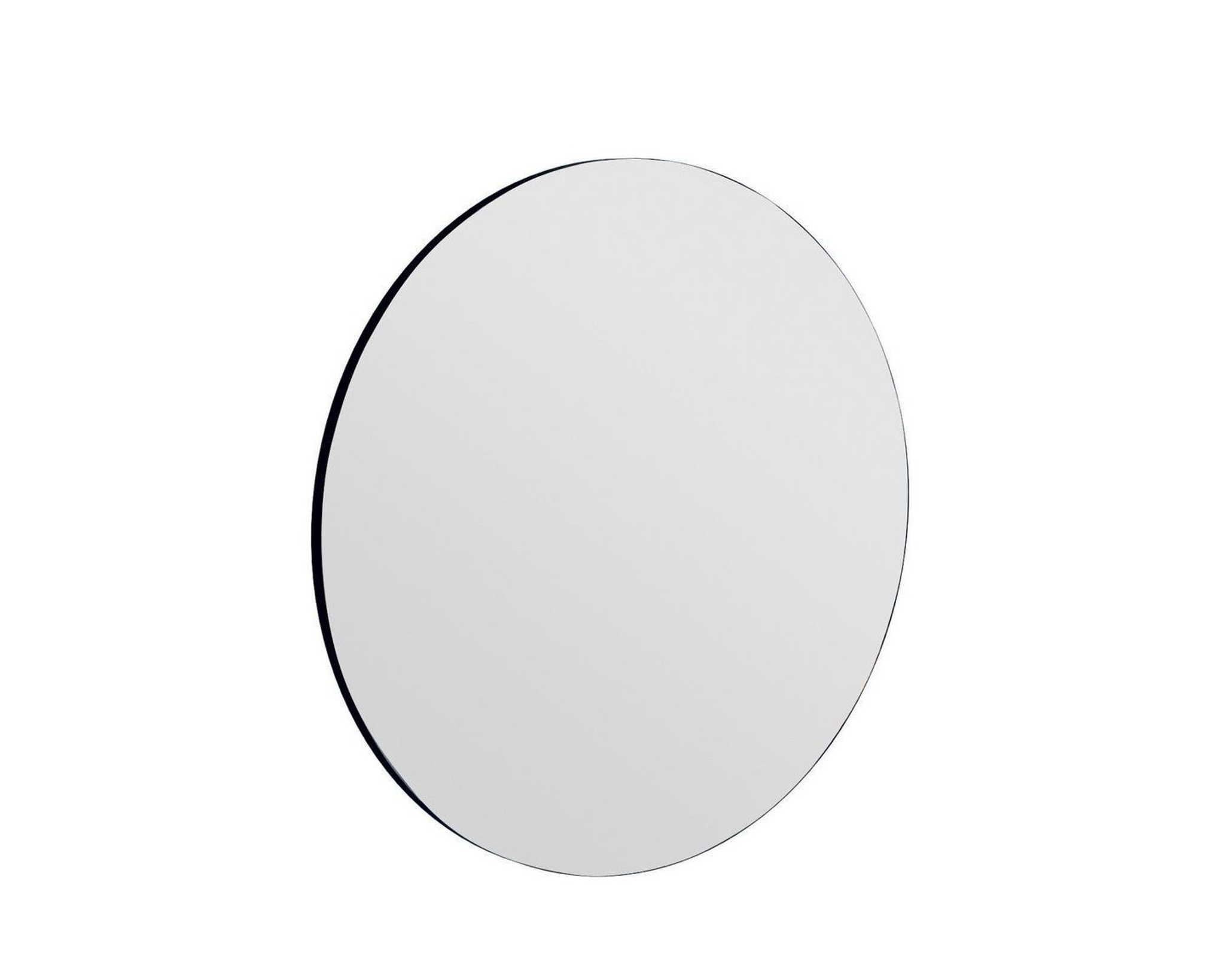 Rusan spegel 70 x 70 cm svart