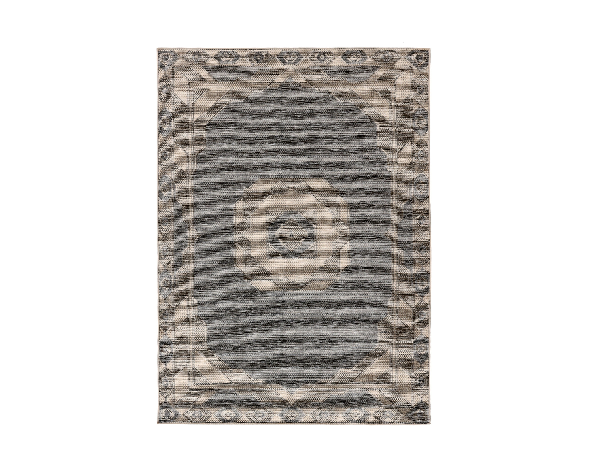 Rugvista Safi matta 200 x 300 cm beige / mörkgrå