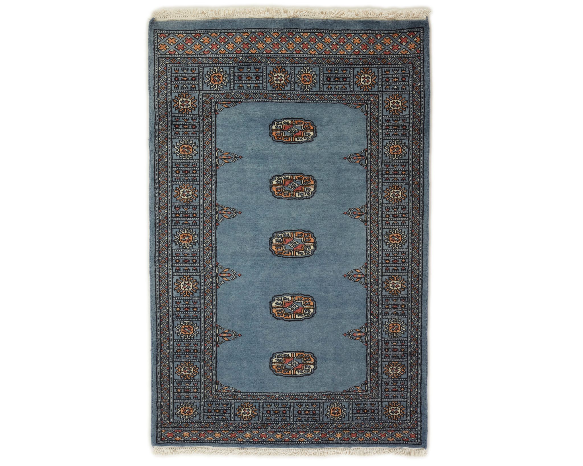 Pakistan handknotted orientalisk matta 93 x 142 cm