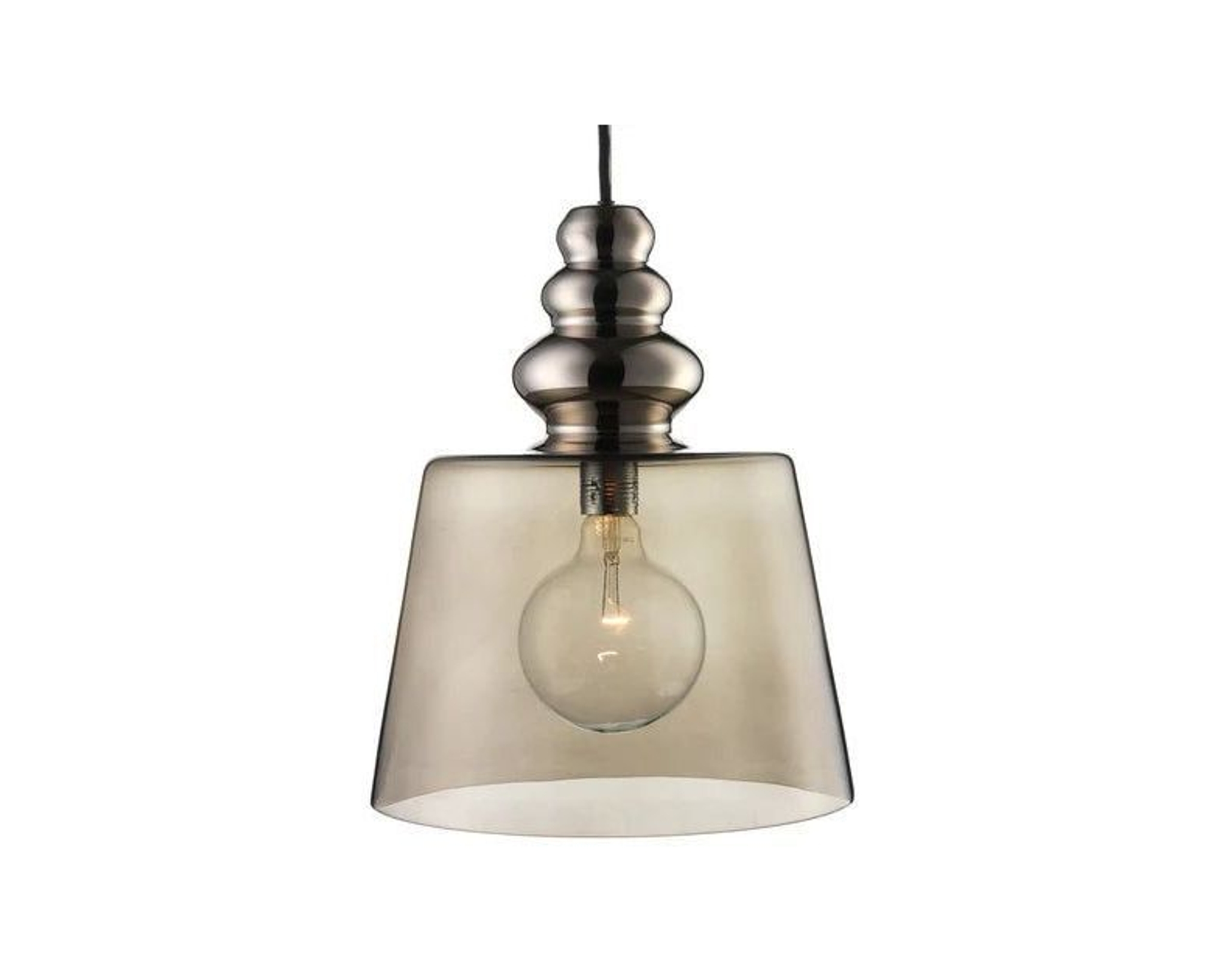 Design By Us Pollish XL pendellampa r&ouml;kt glas
