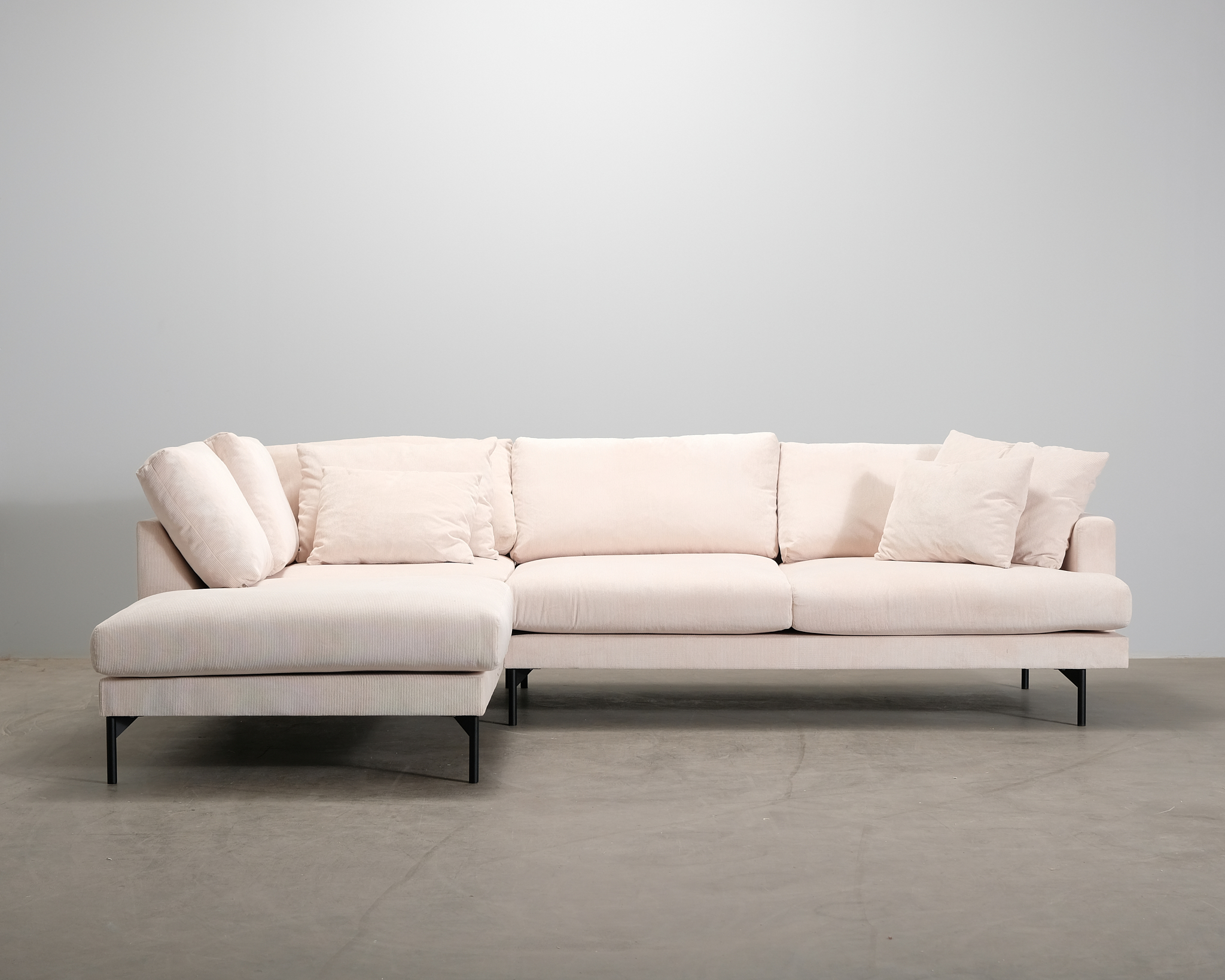 Menard 3-sits divansoffa beige