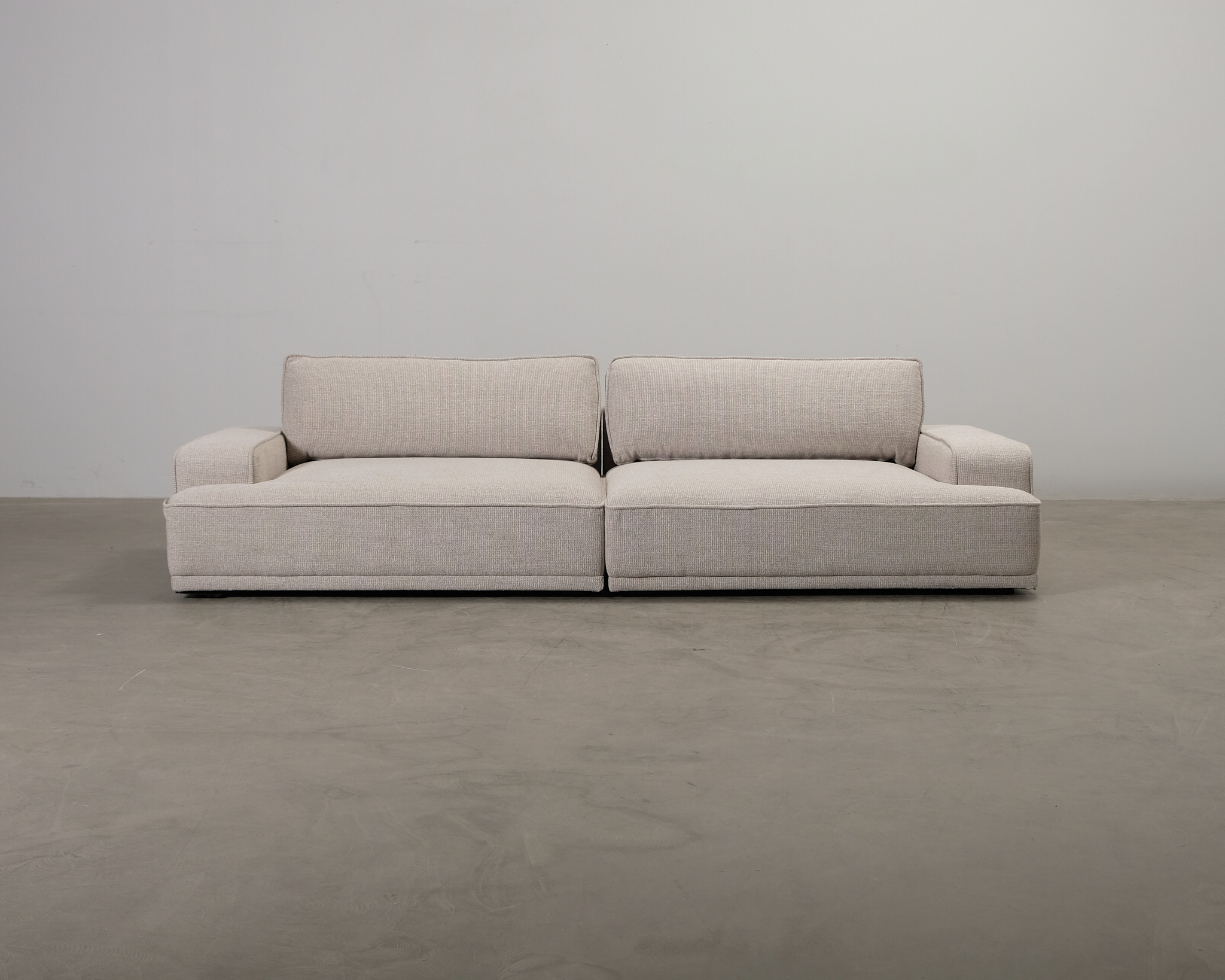Leonora 3,5-sits soffa gråbeige