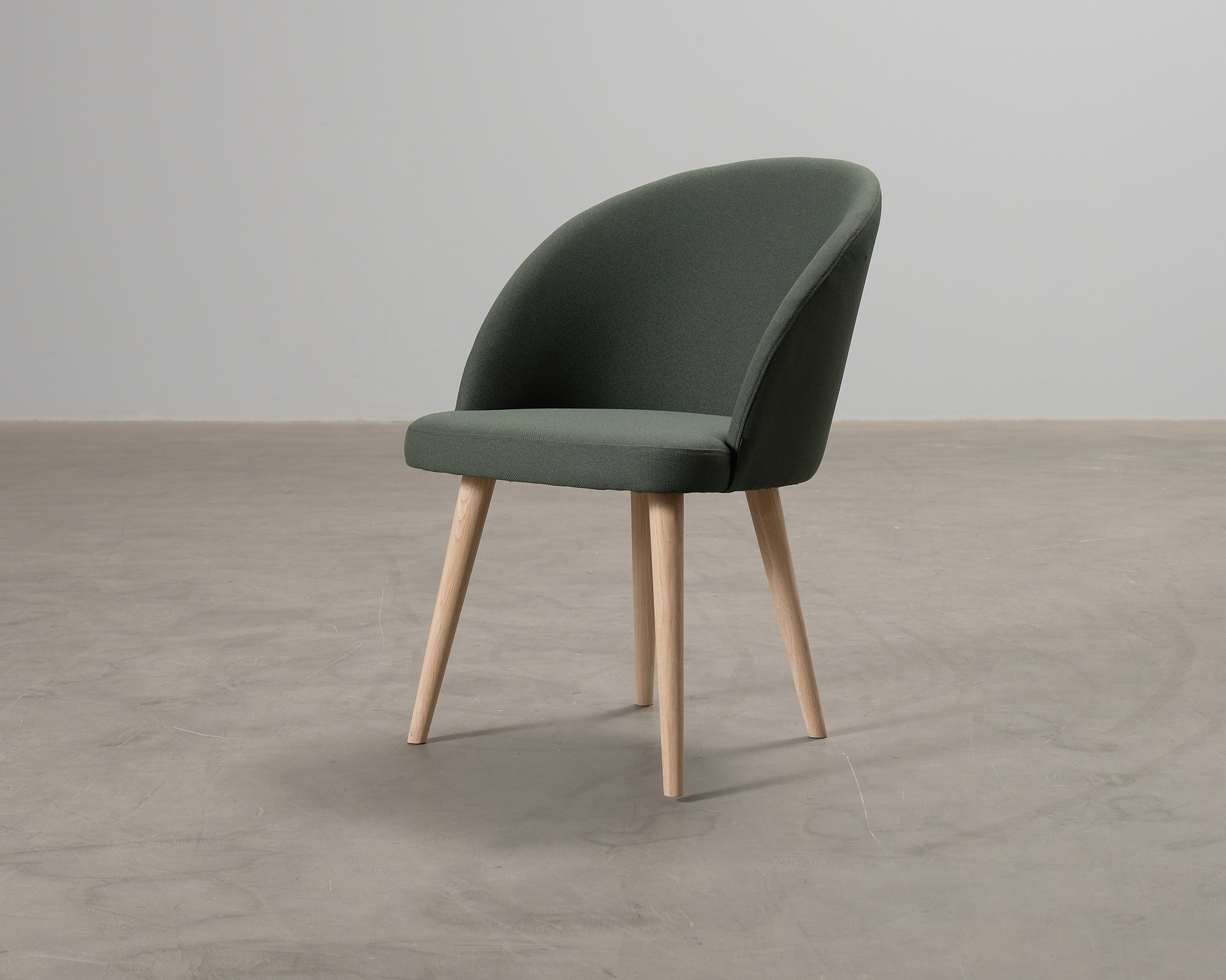 Sofacompany Holly ruokapöydän tuoli Cura Dark Green