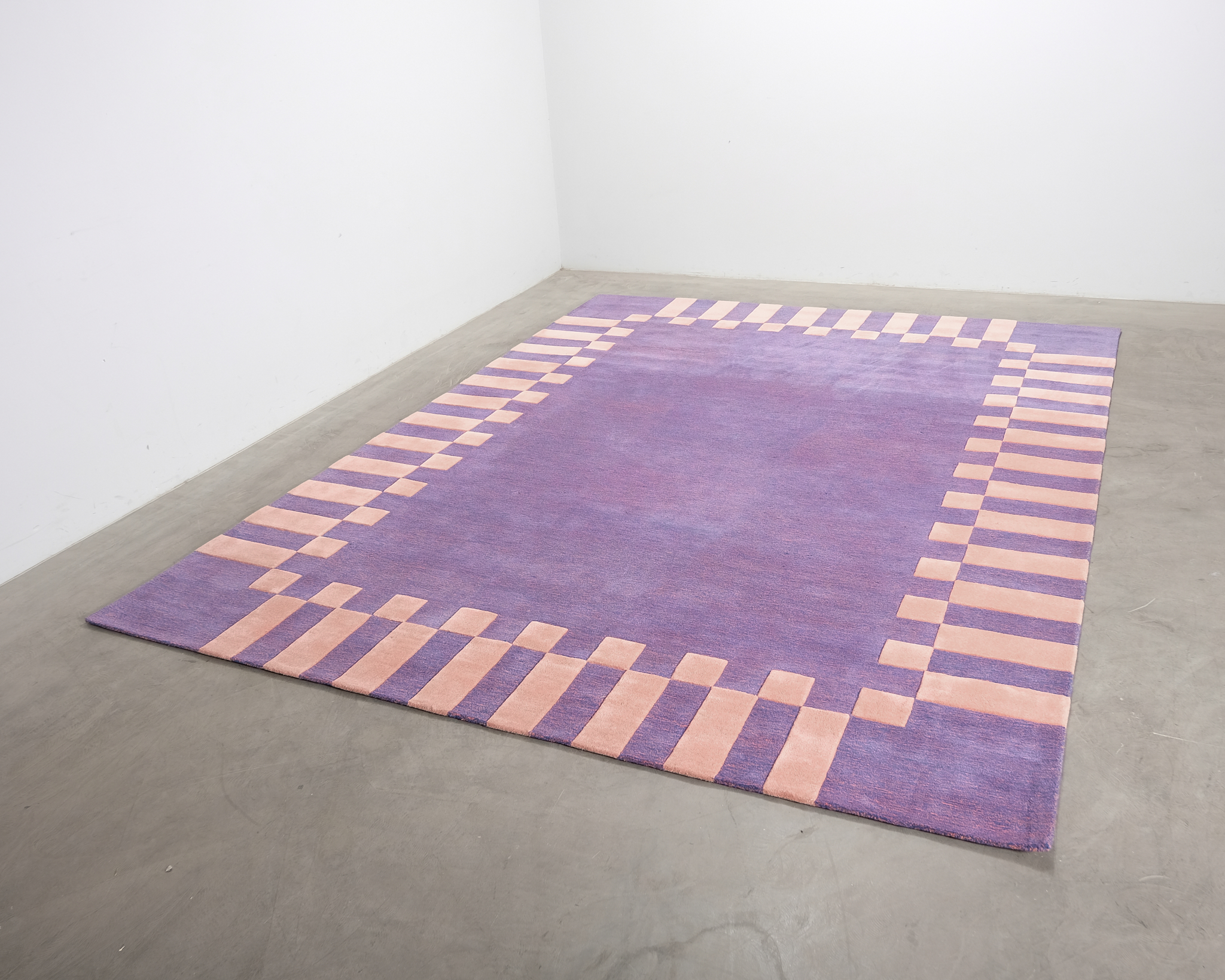 Layered Teklan Frame ullmatta 300 x 400 cm Cobalt Salmon