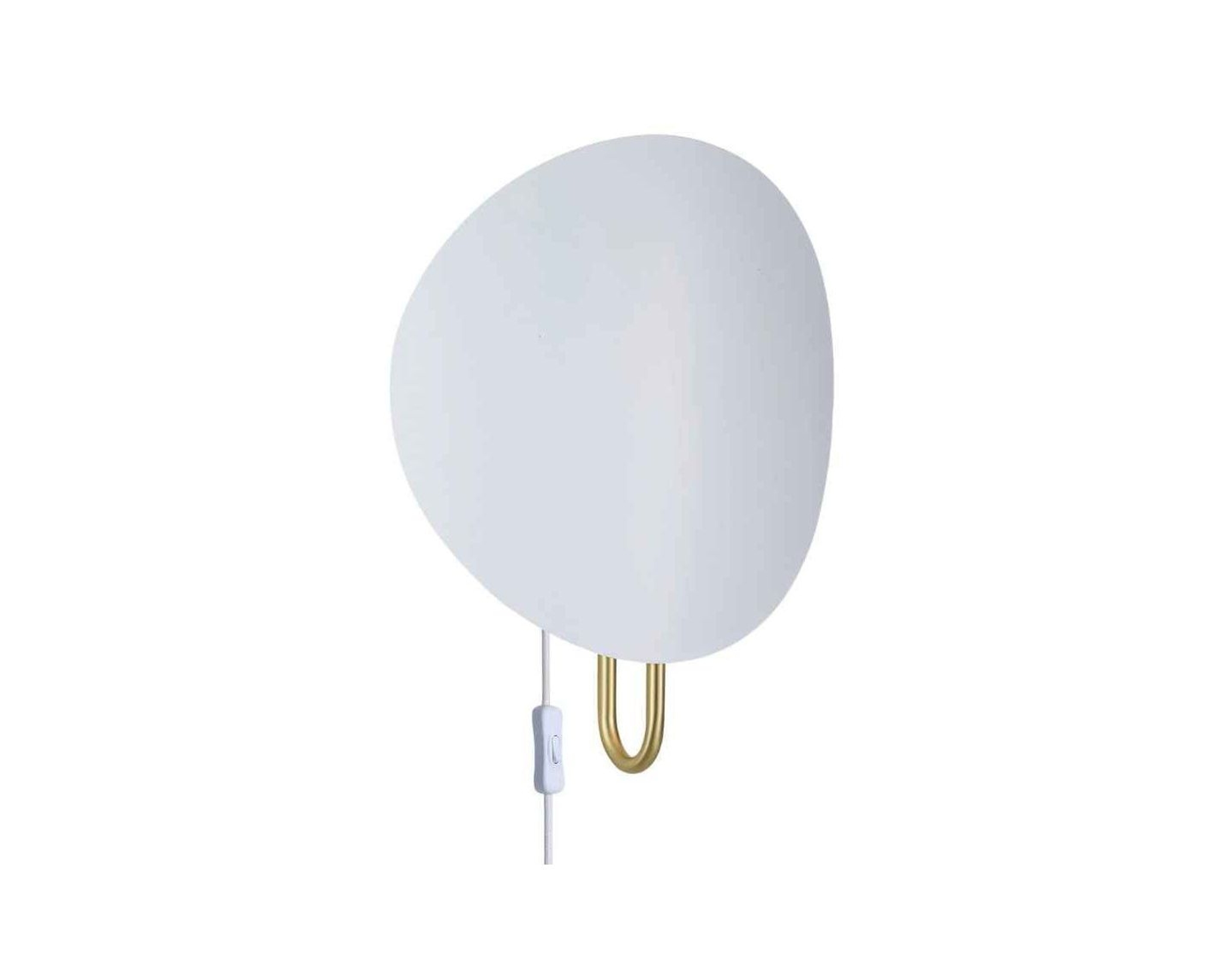 dftp Spargo v&auml;gglampa vit / m&auml;ssing