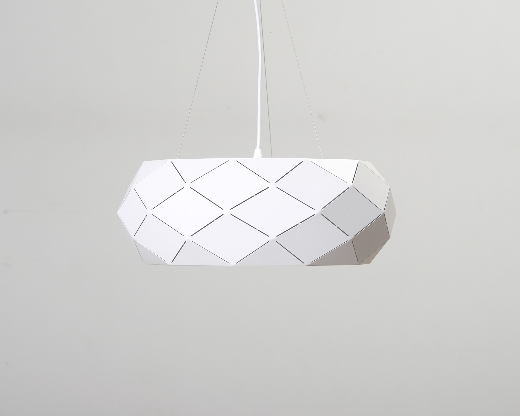 Trio Lighting Zandor pendellampa vit