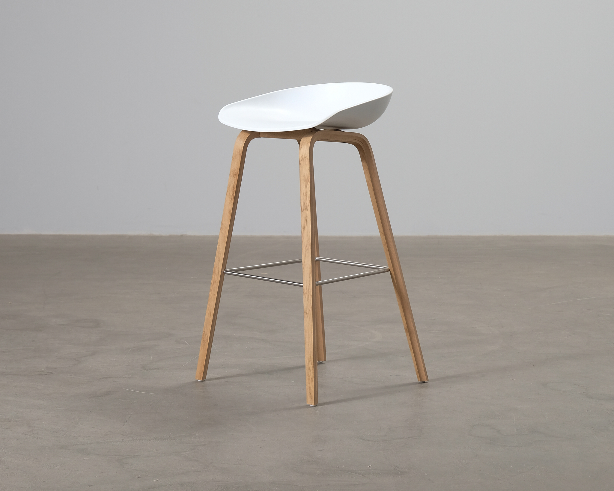 HAY About A Stool AAS32 barstol vit / ek