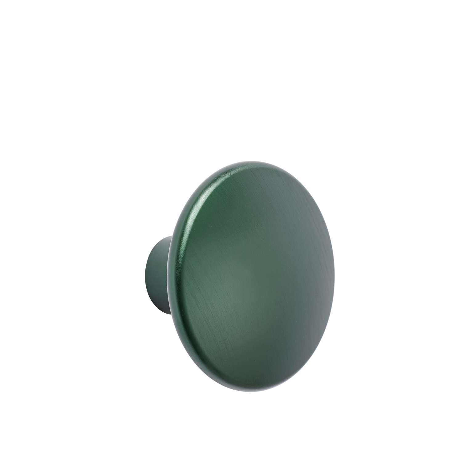 Muuto Dots Metal klädkrok ø 5 cm grön