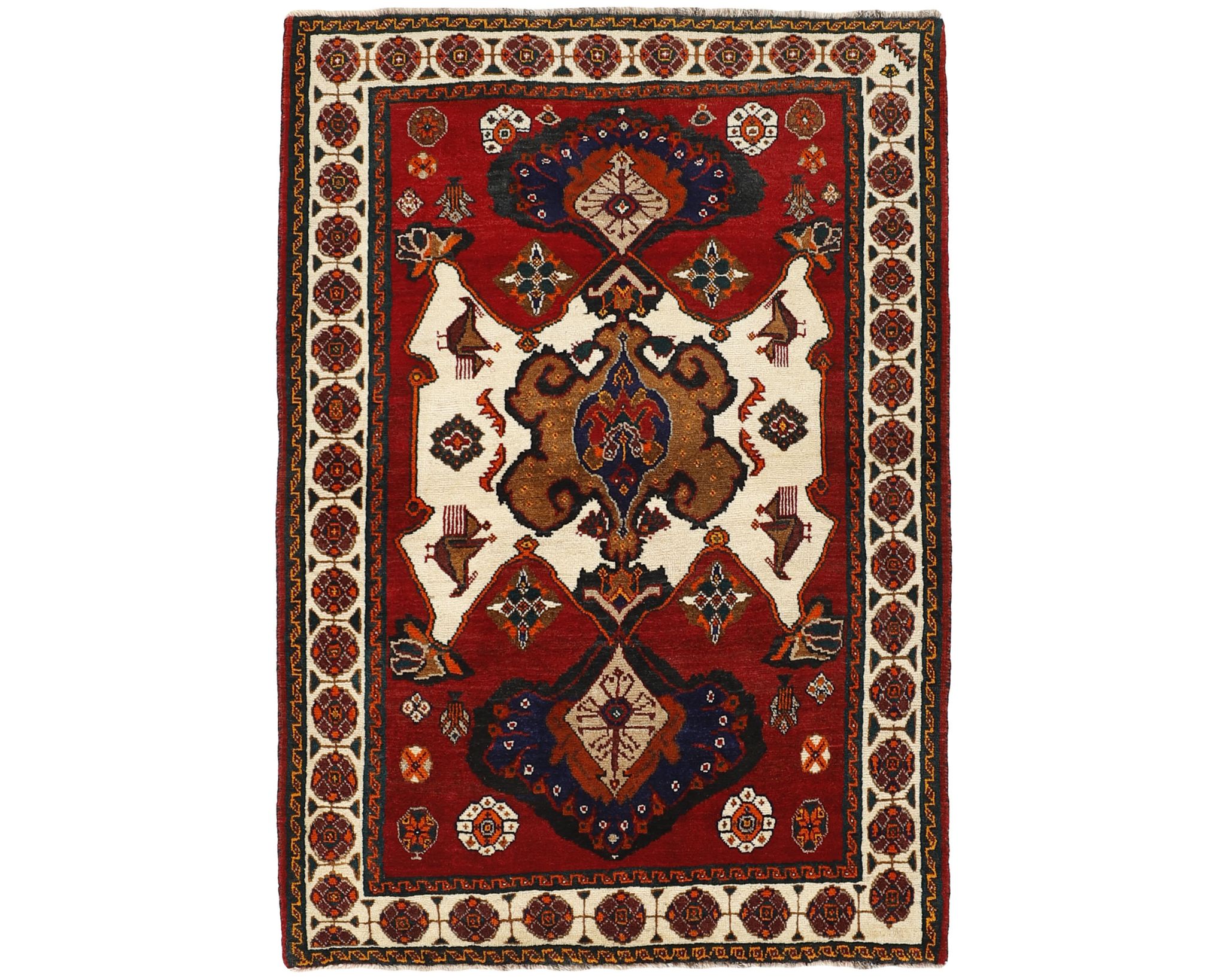 Shiraz orientalisk matta 126 x 188 cm