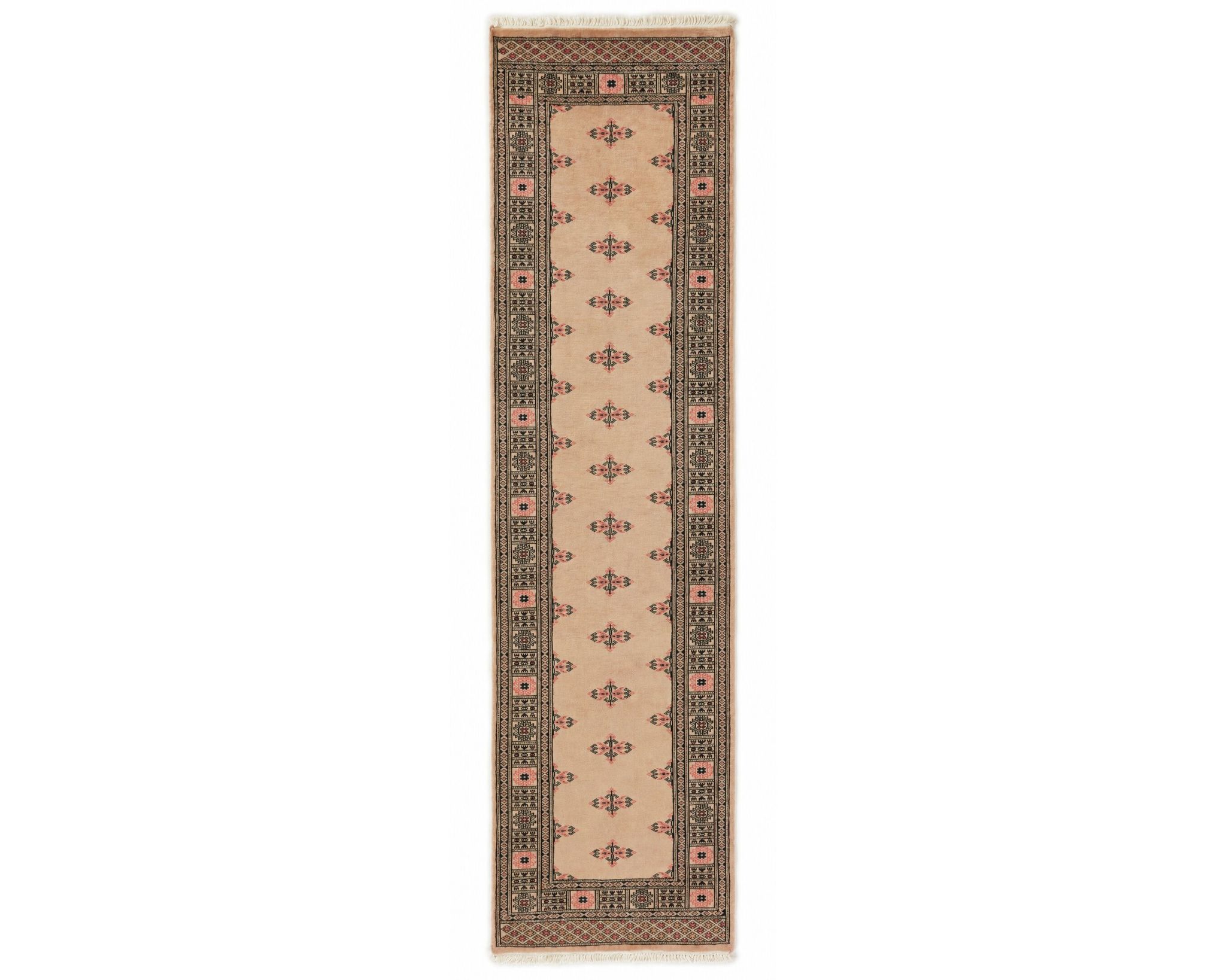 Pakistan handknotted orientalisk matta 78 x 302 cm