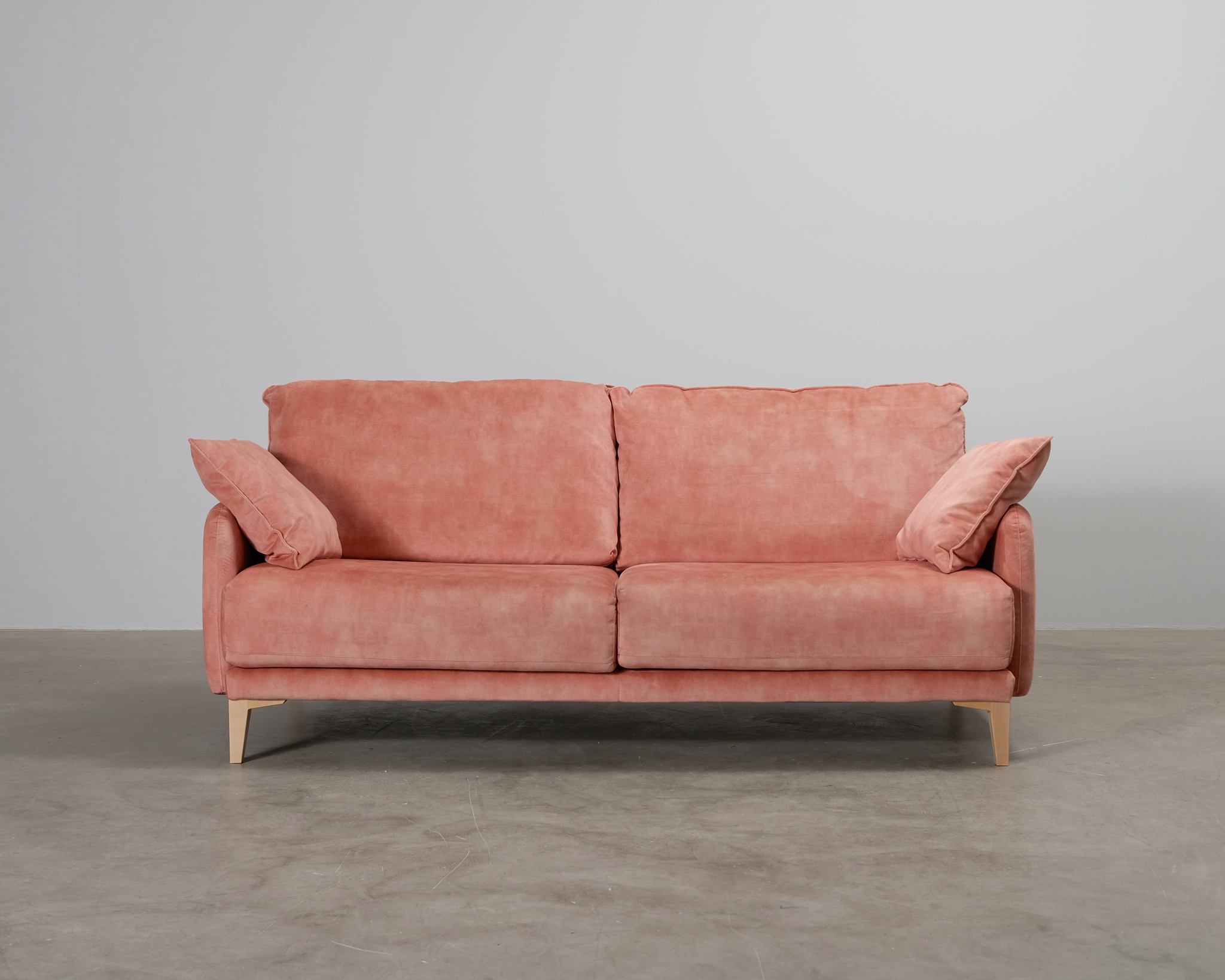 Asko Minni 3-sits soffa rosa
