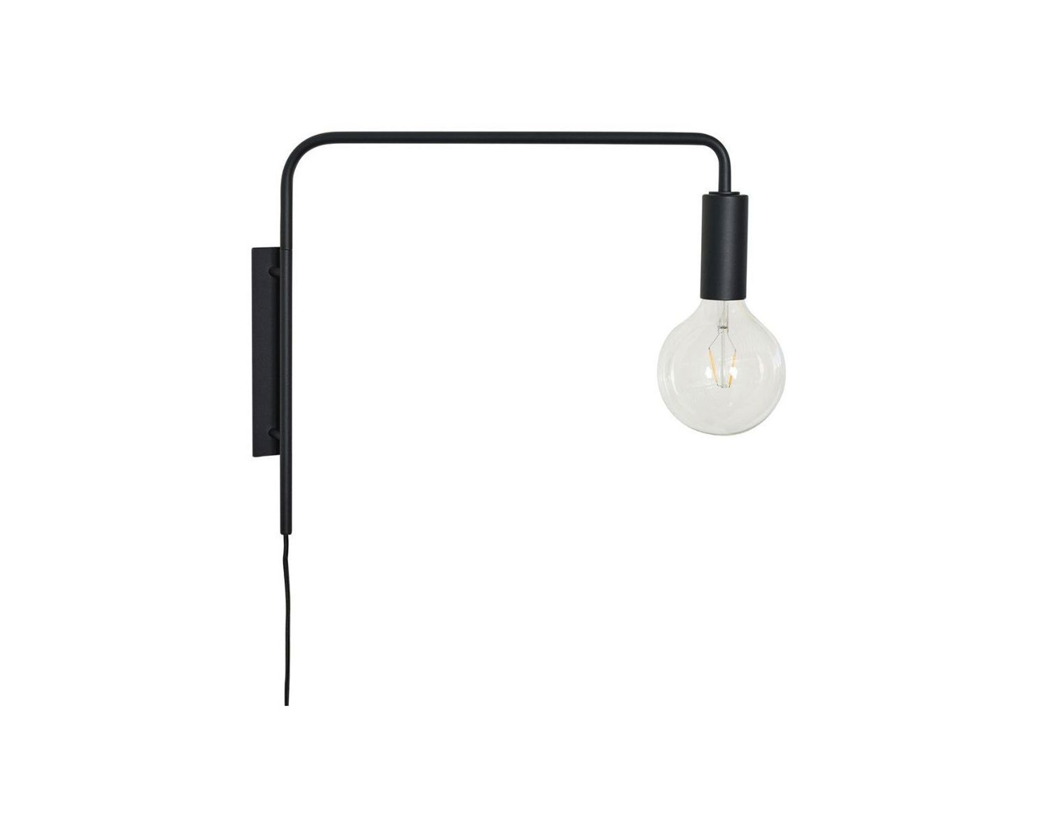 H&uuml;bsch Serendipity v&auml;gglampa svart