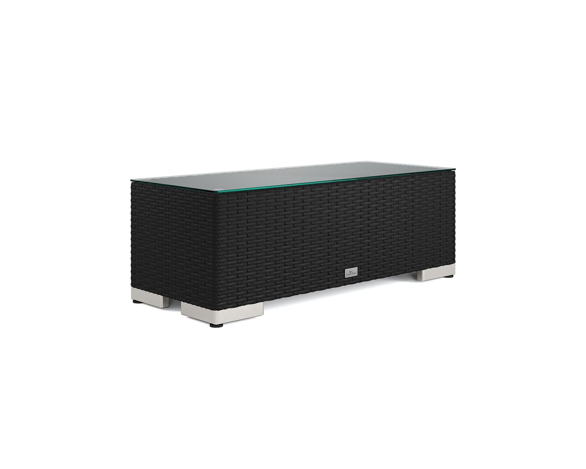 Bahamas soffbord 90 cm svart