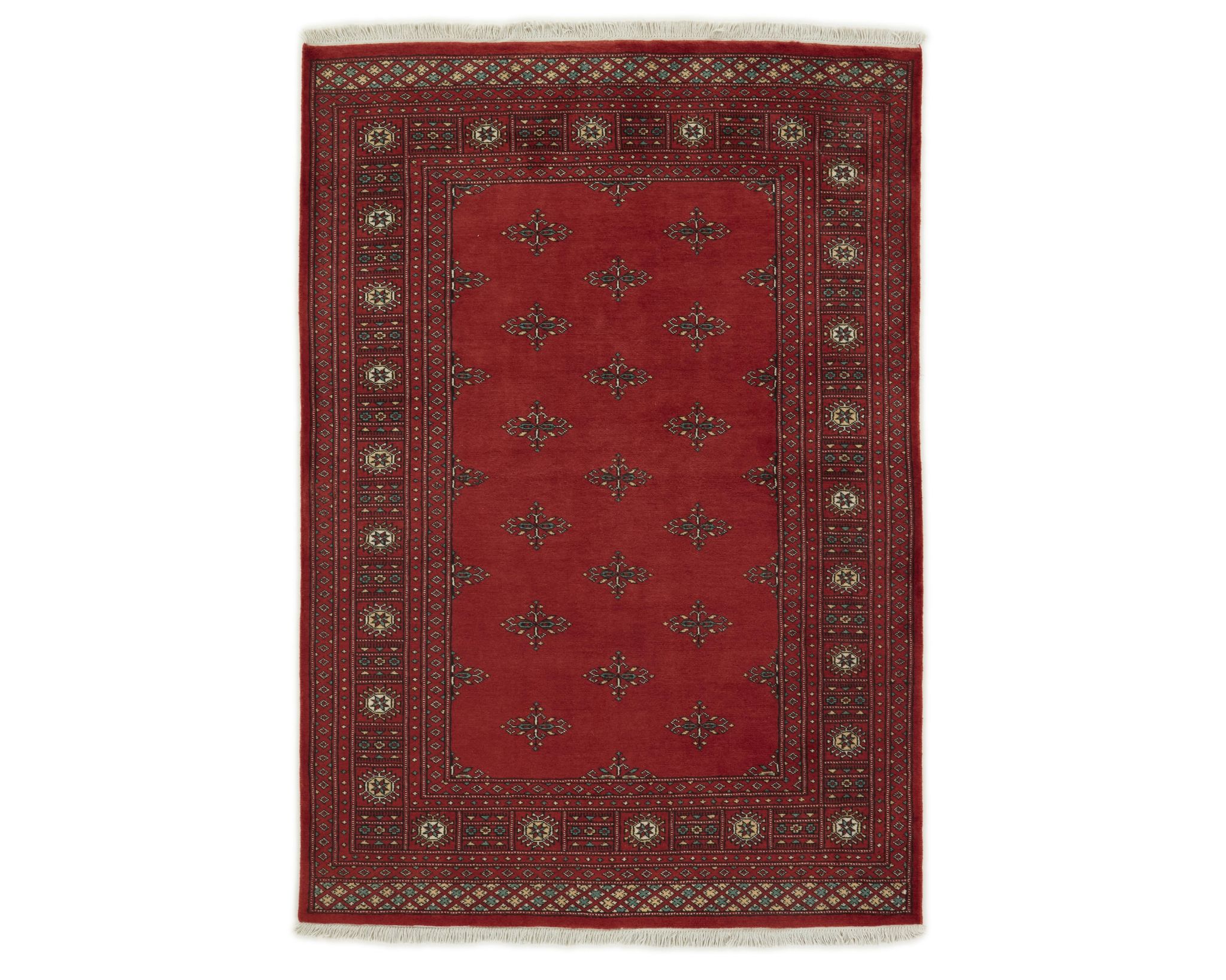 Pakistan handknotted orientalisk matta 140 x 202 cm