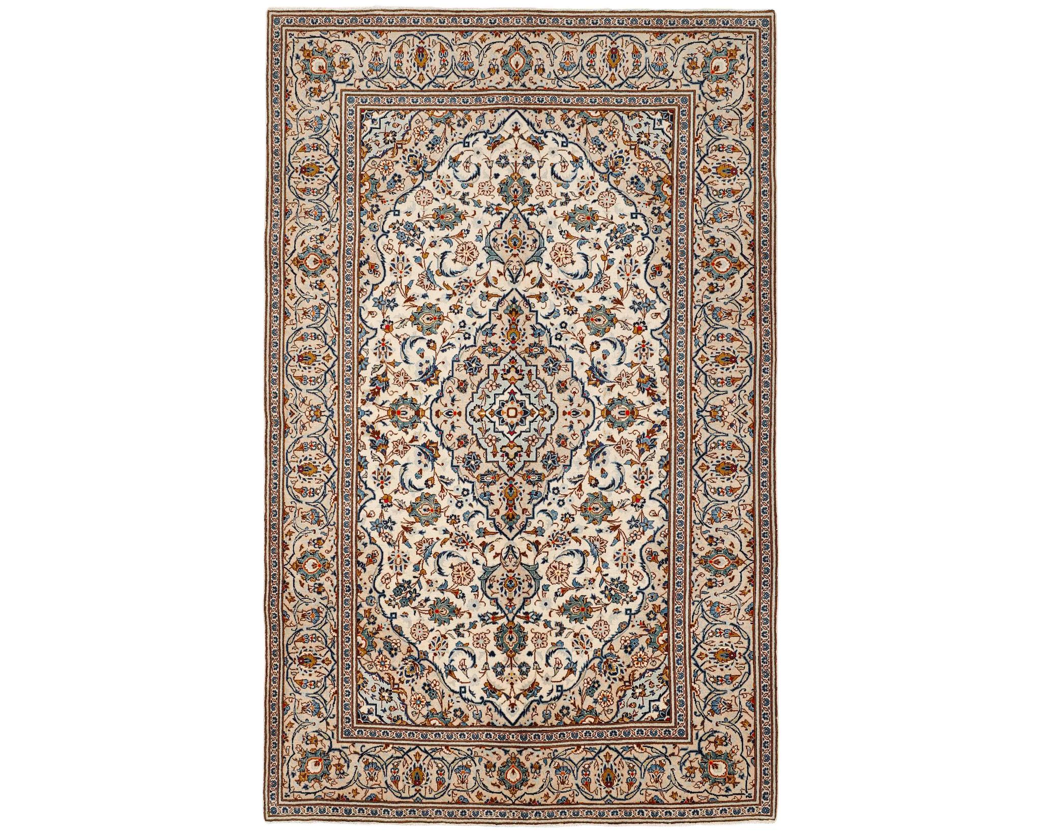 Keshan Fine orientalisk matta 196 x 308 cm