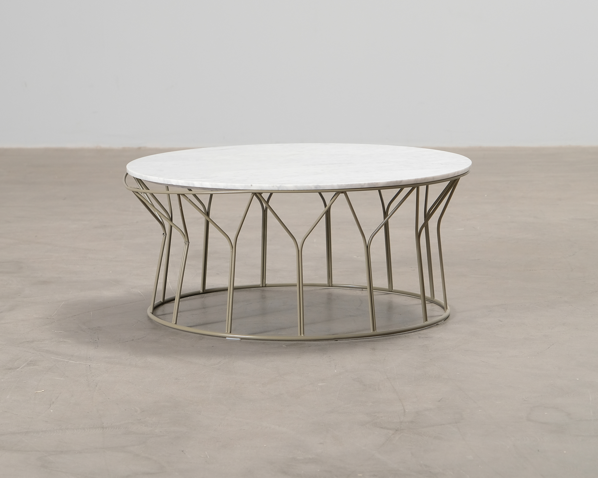 Offecct Circus soffbord vit marmor