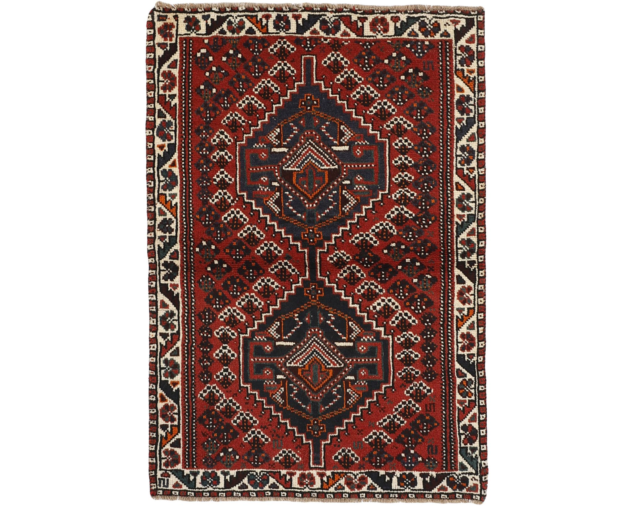 Shiraz orientalisk matta 97 x 142 cm