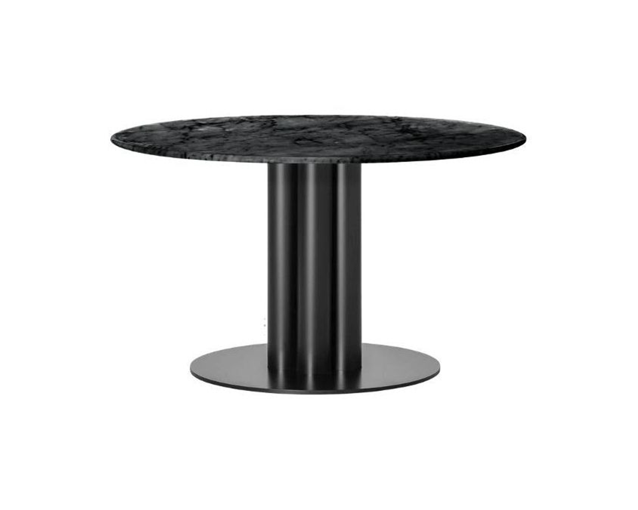 Louise Roe Roundabout soffbord &oslash; 90 cm svart marmor