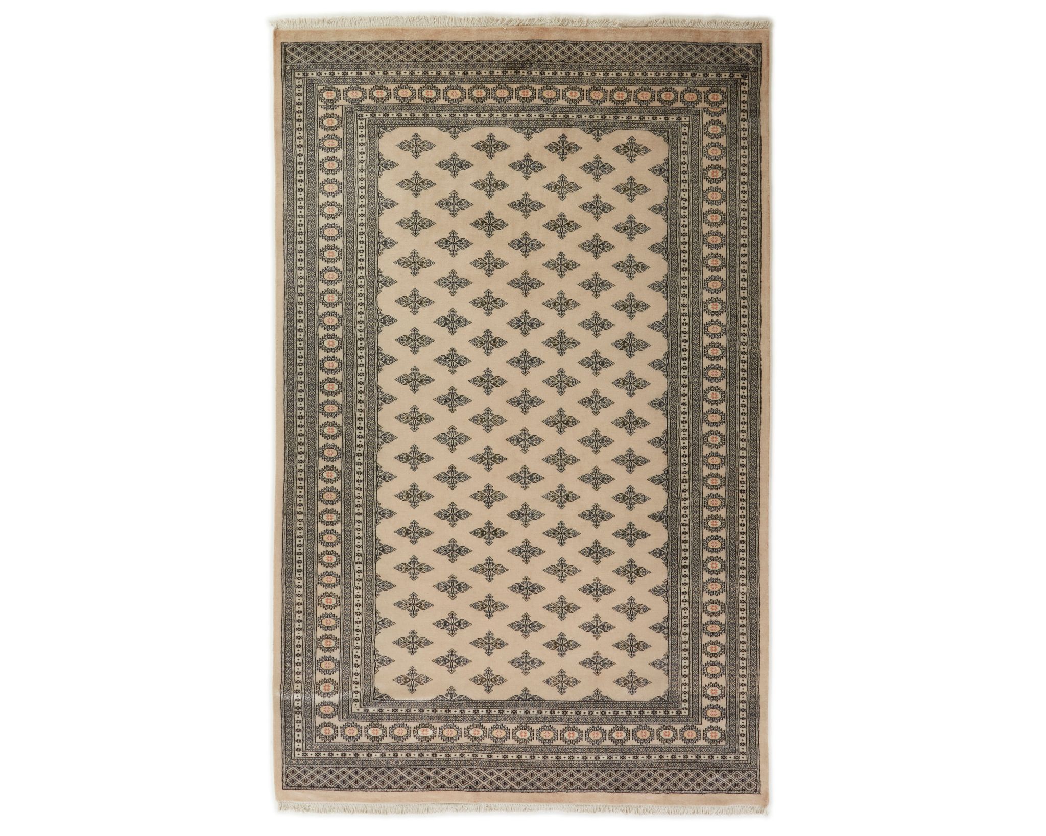 Pakistan handknotted orientalisk matta 199 x 313 cm