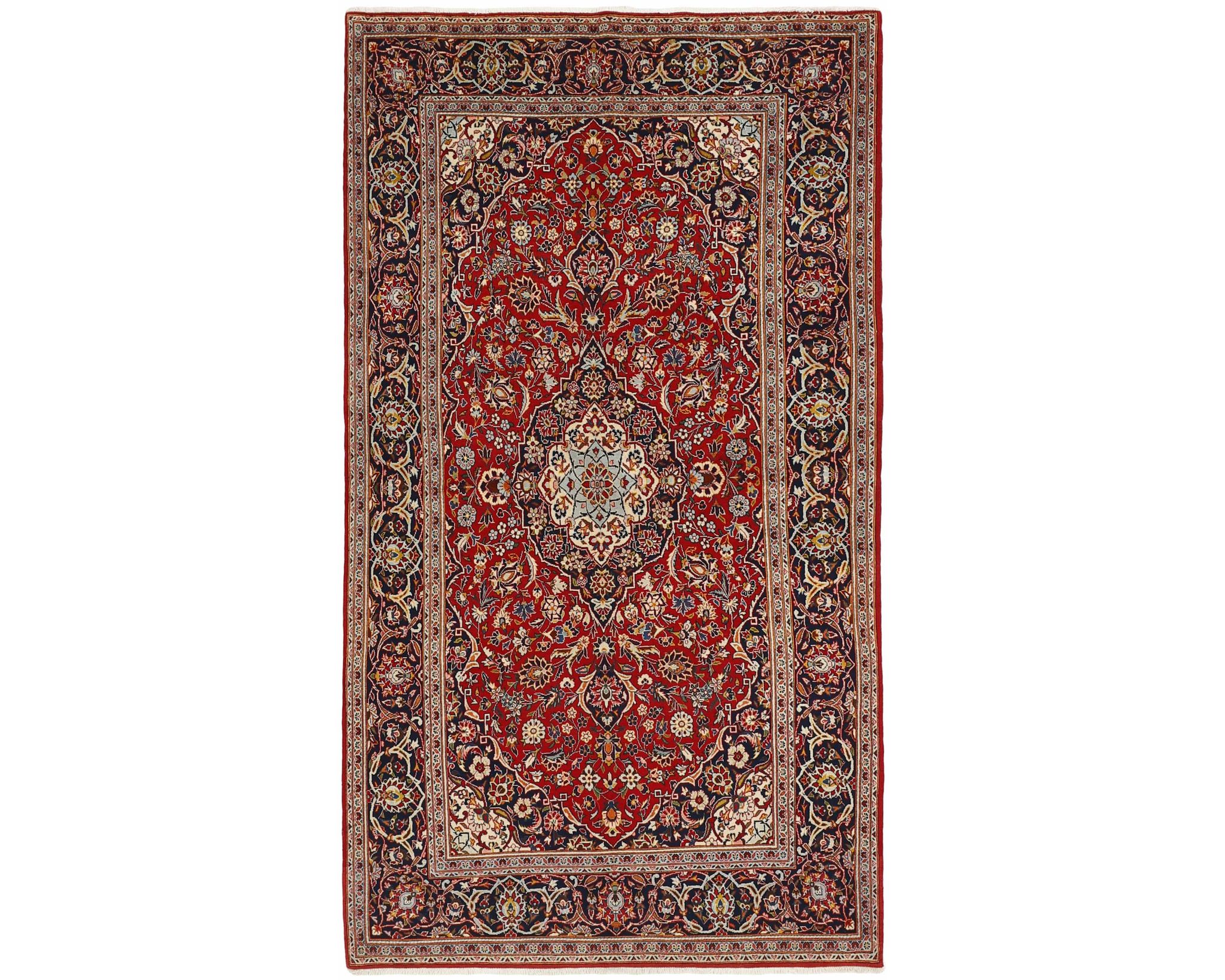 Keshan orientalisk matta 144 x 266 cm