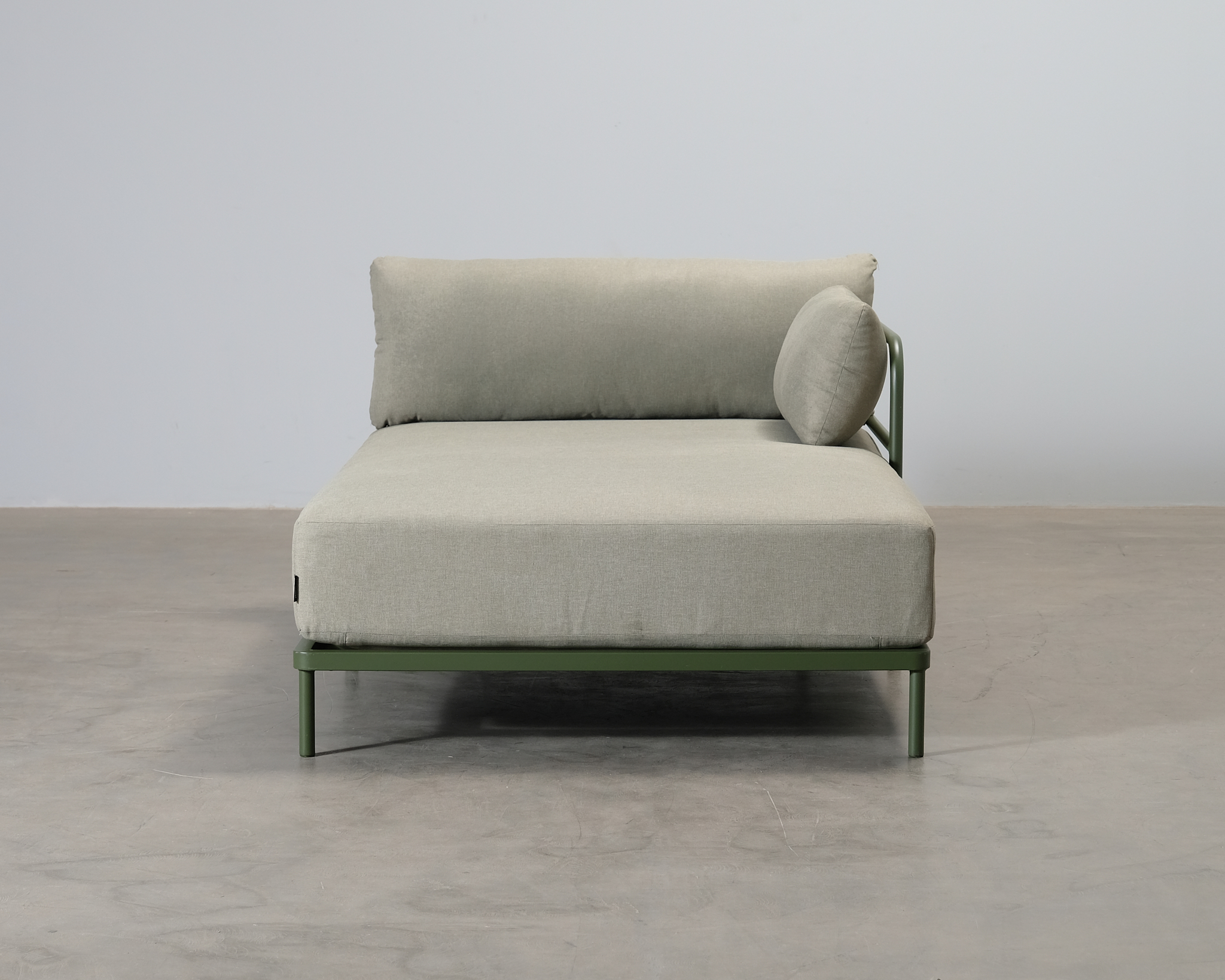 Sofacompany Vincent Outdoor divanmodul h&ouml;ger Clary Sage Green