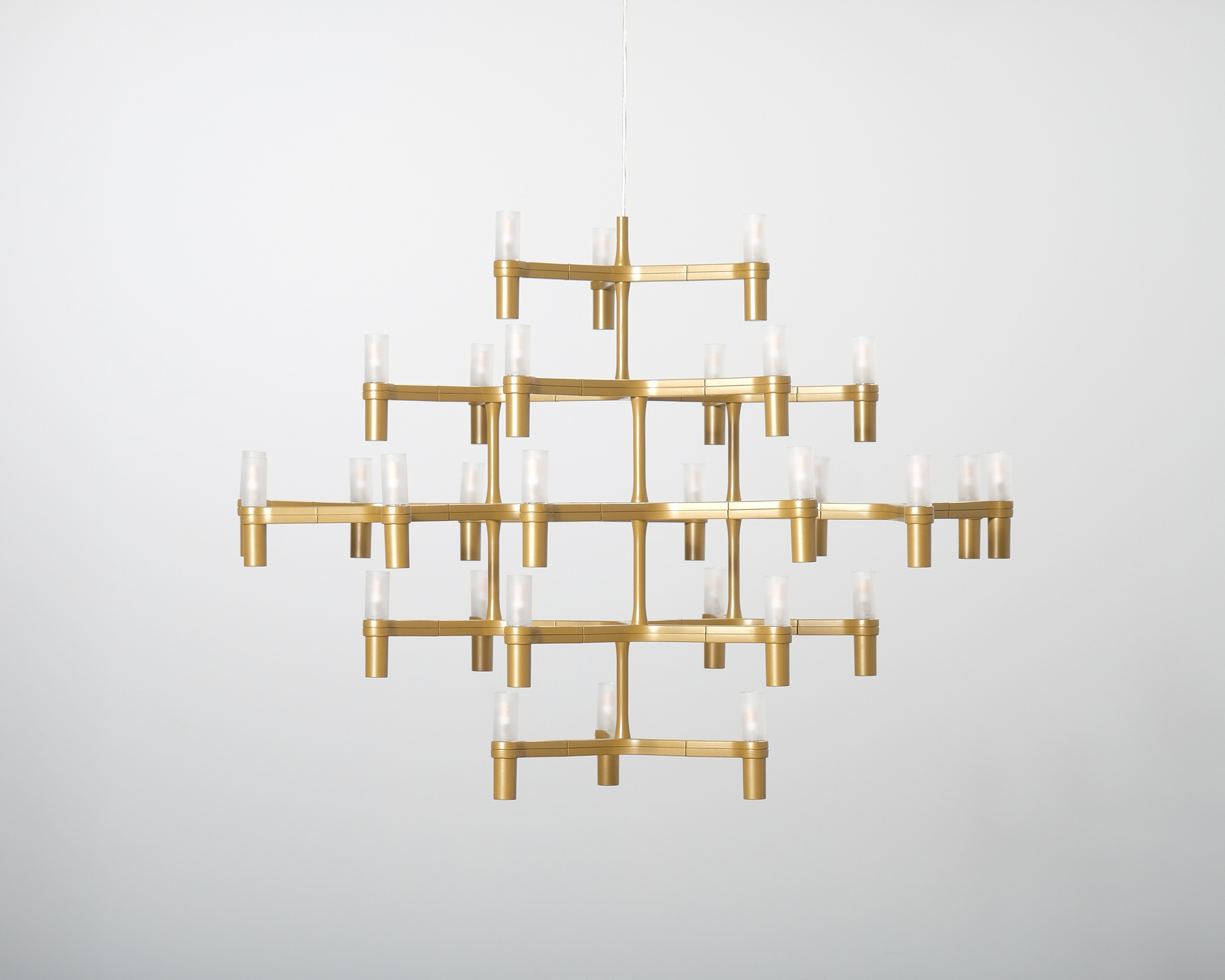Nemo Lighting Crown Major ljuskrona guld