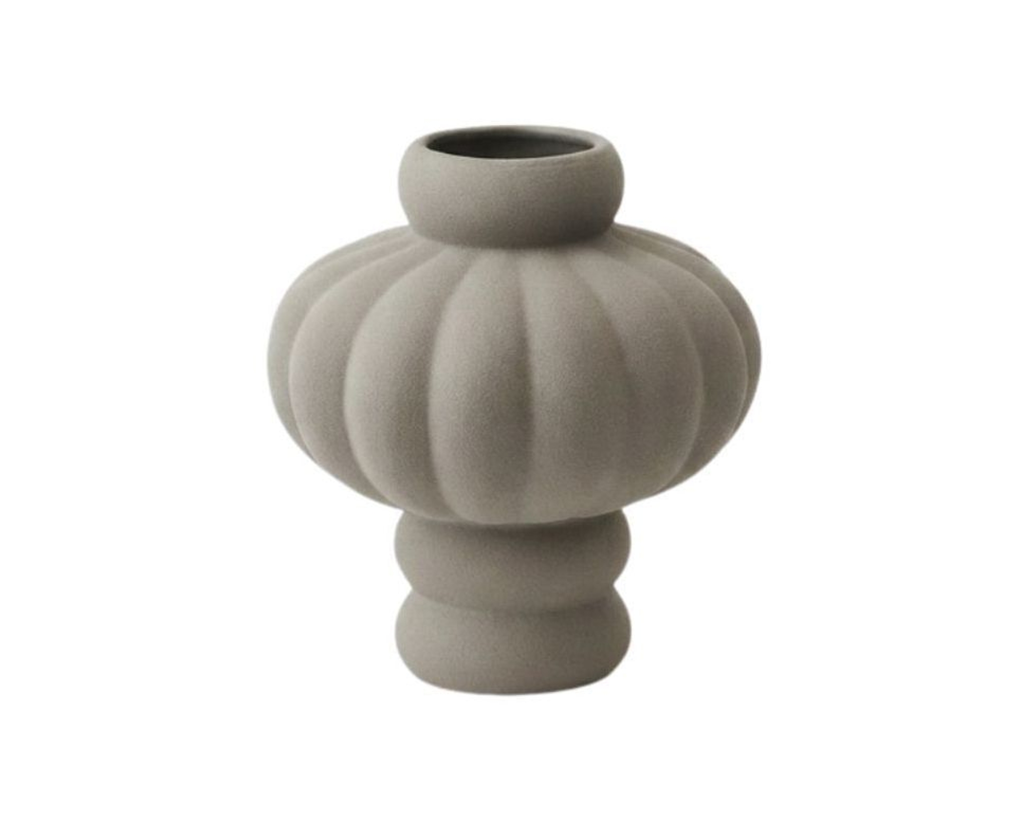 Louise Roe Ceramic Balloon maljakko ø 16 cm Sanded Grey