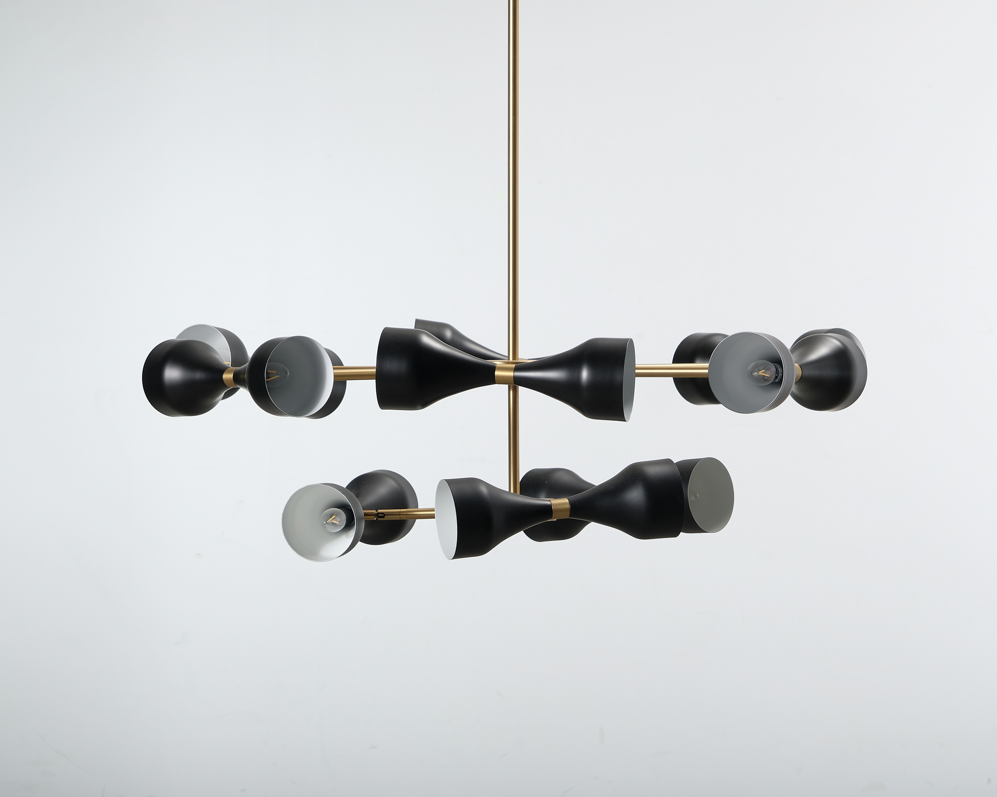 Eichholtz Cordero pendellampa svart / guld