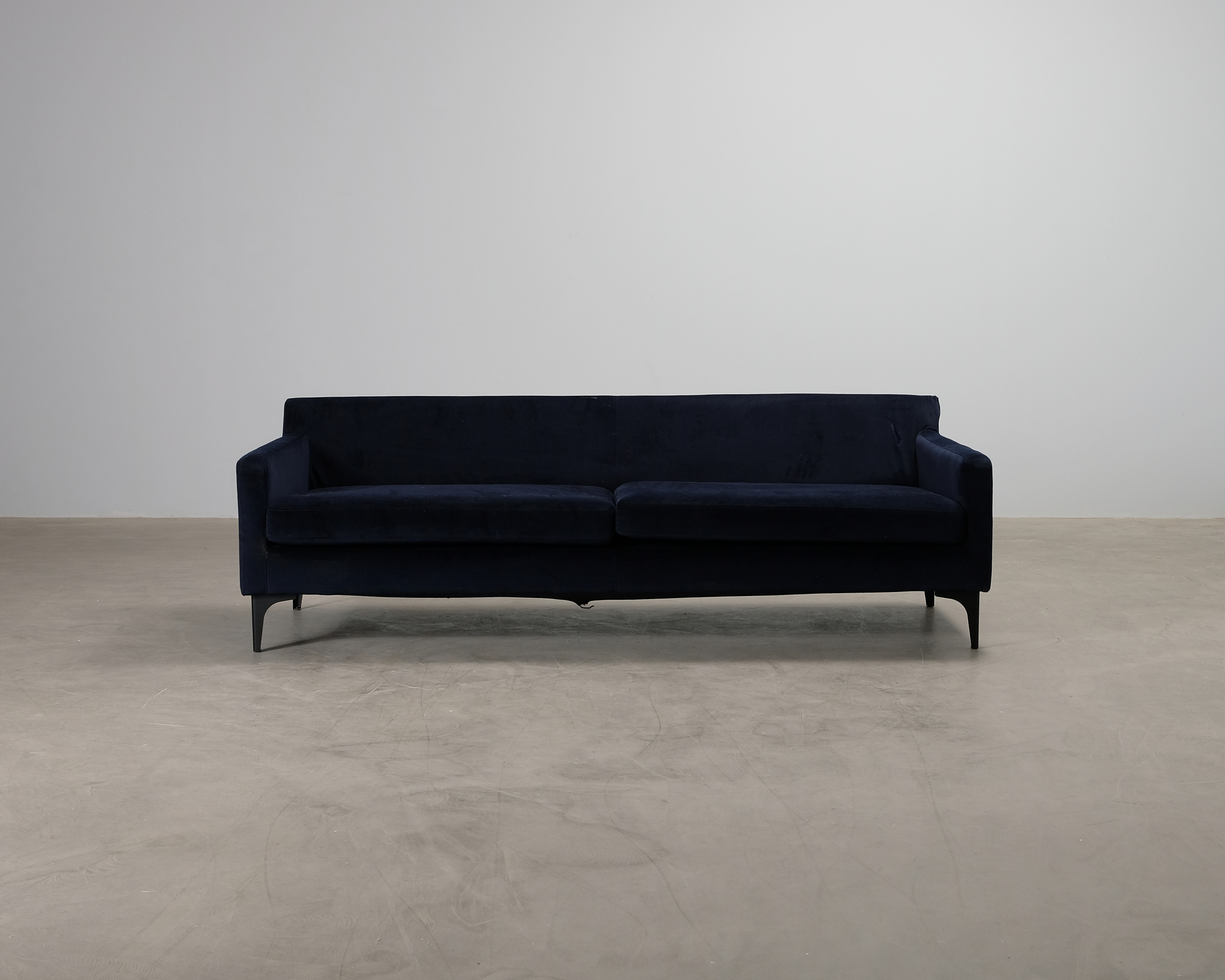 Sofacompany Astha 3-sits soffa m&ouml;rkbl&aring;