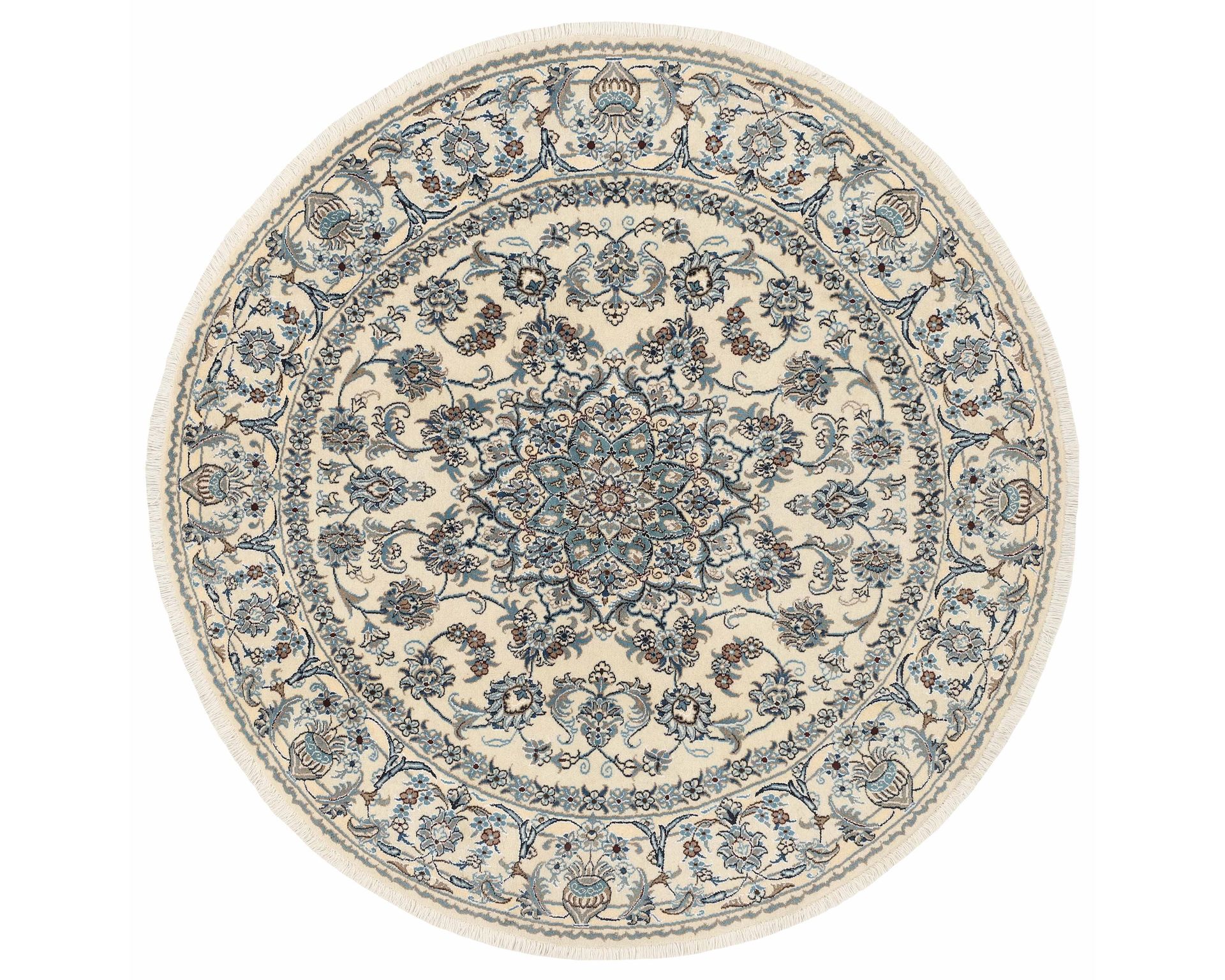 Nain Kashmar itämainen matto ø 200 cm