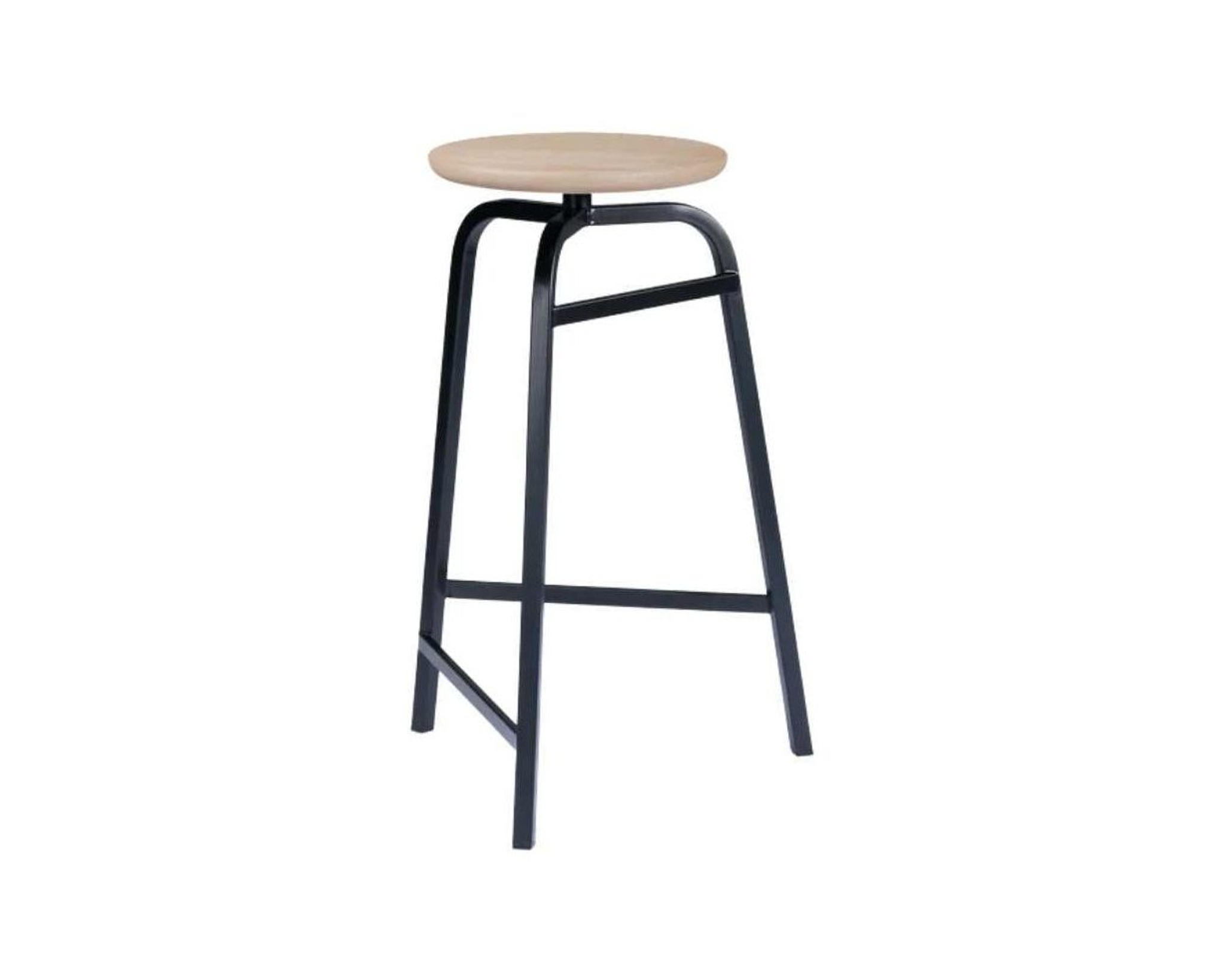 Northern Treble barstol 65 cm svart / ek