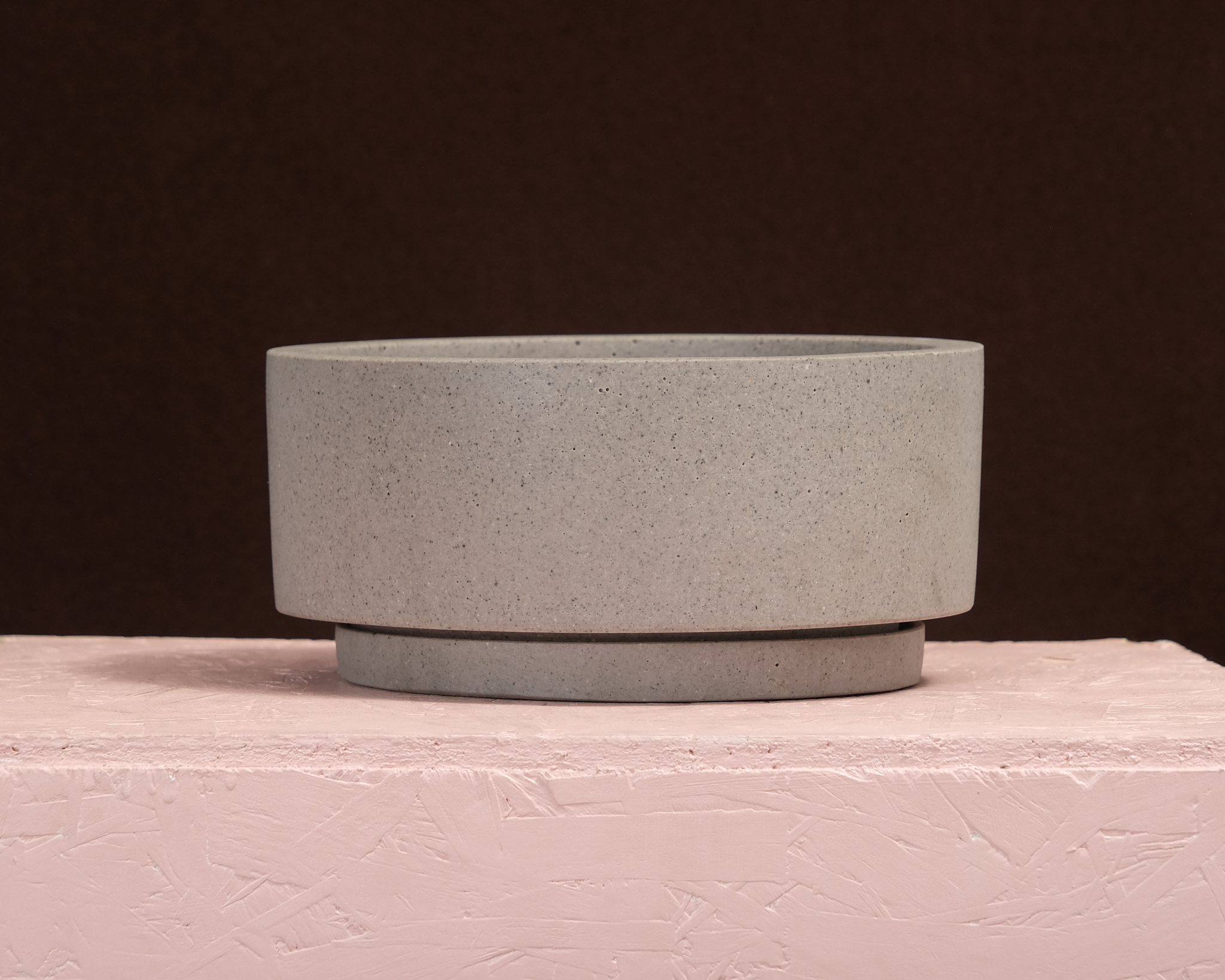 HAY Plant Pot XL kruka grå ø 28 cm