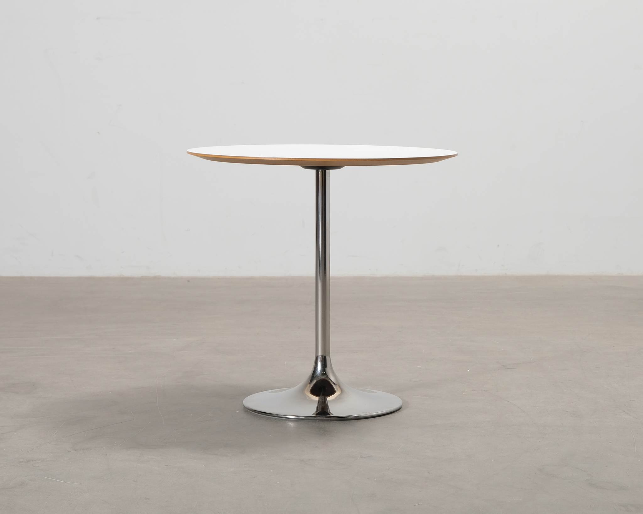 Runt bord ø 75 cm vit