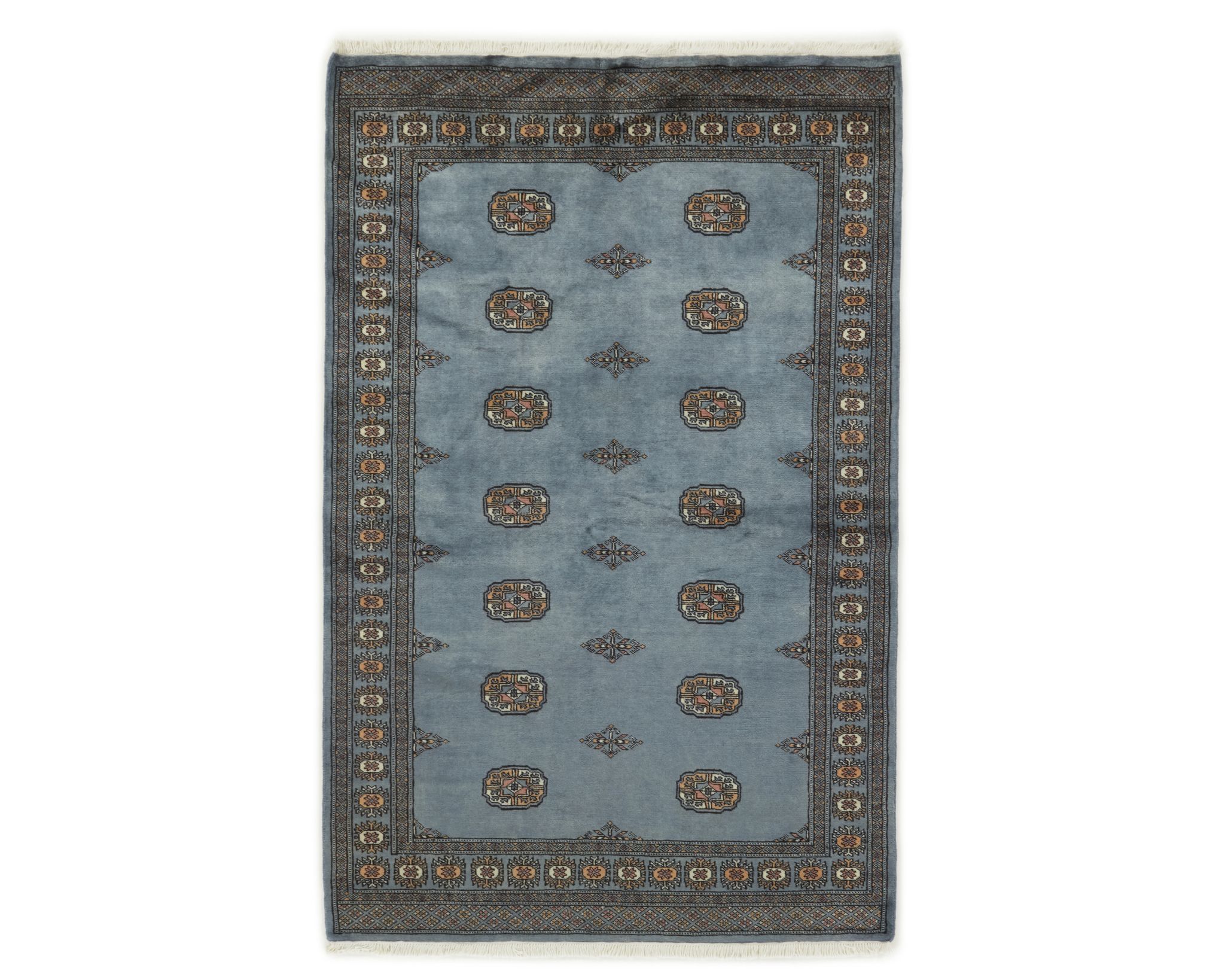 Pakistan handknotted orientalisk matta 139 x 214 cm