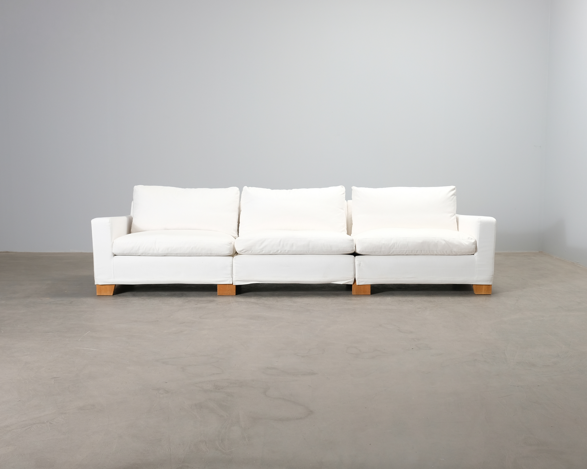 Fogia Rock 4-sits soffa vit