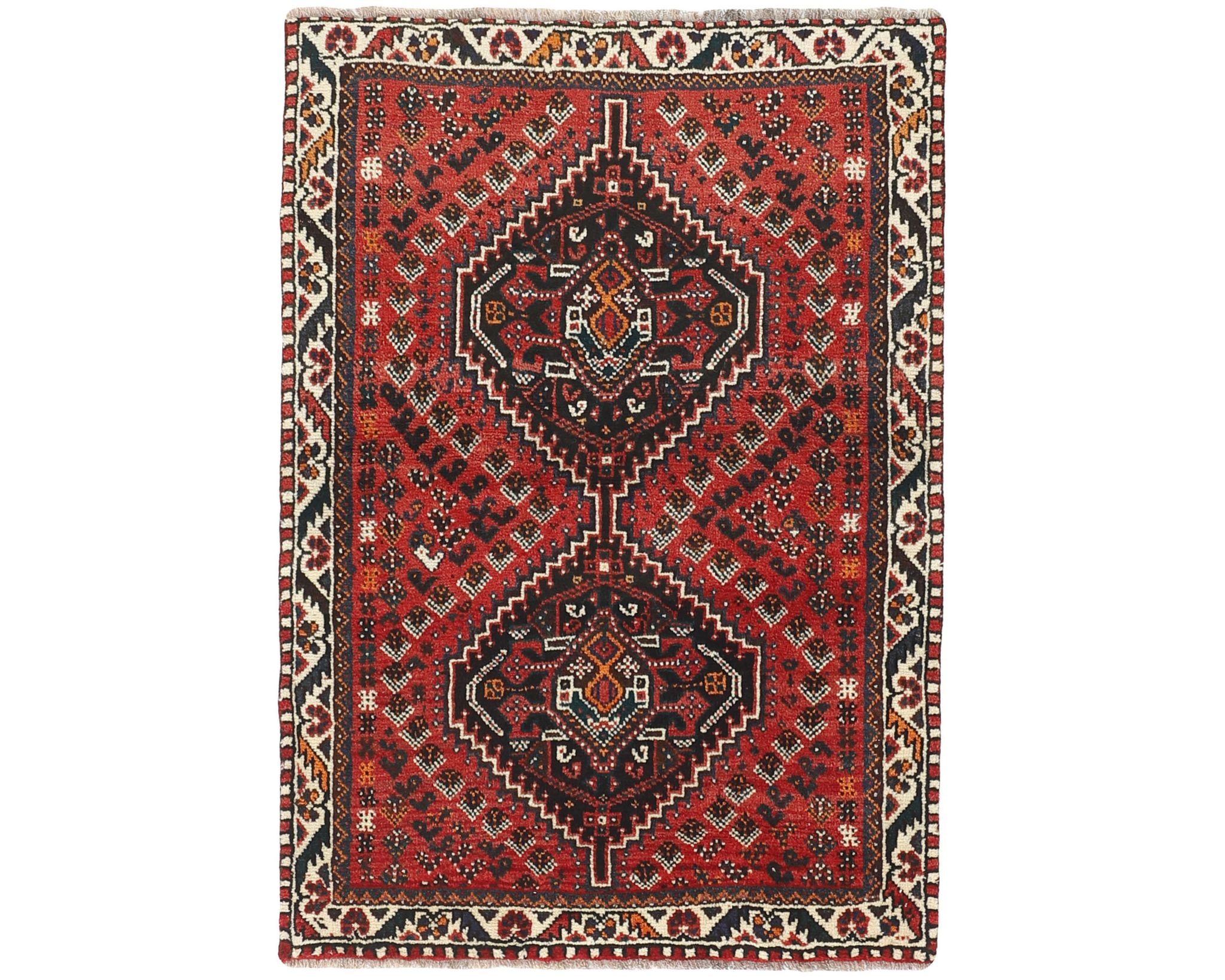 Shiraz orientalisk matta 106 x 152 cm