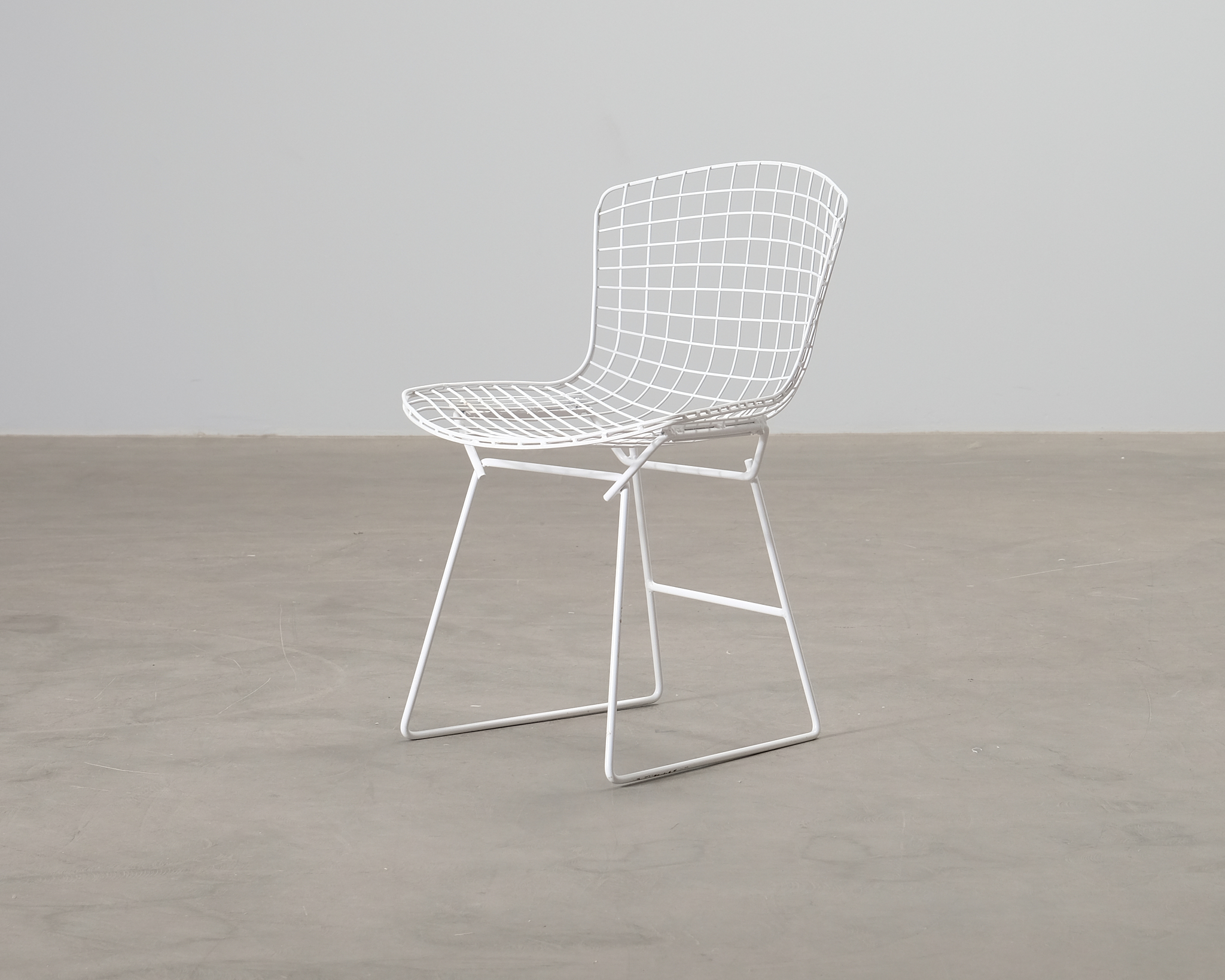 Knoll Bertoia stol vit