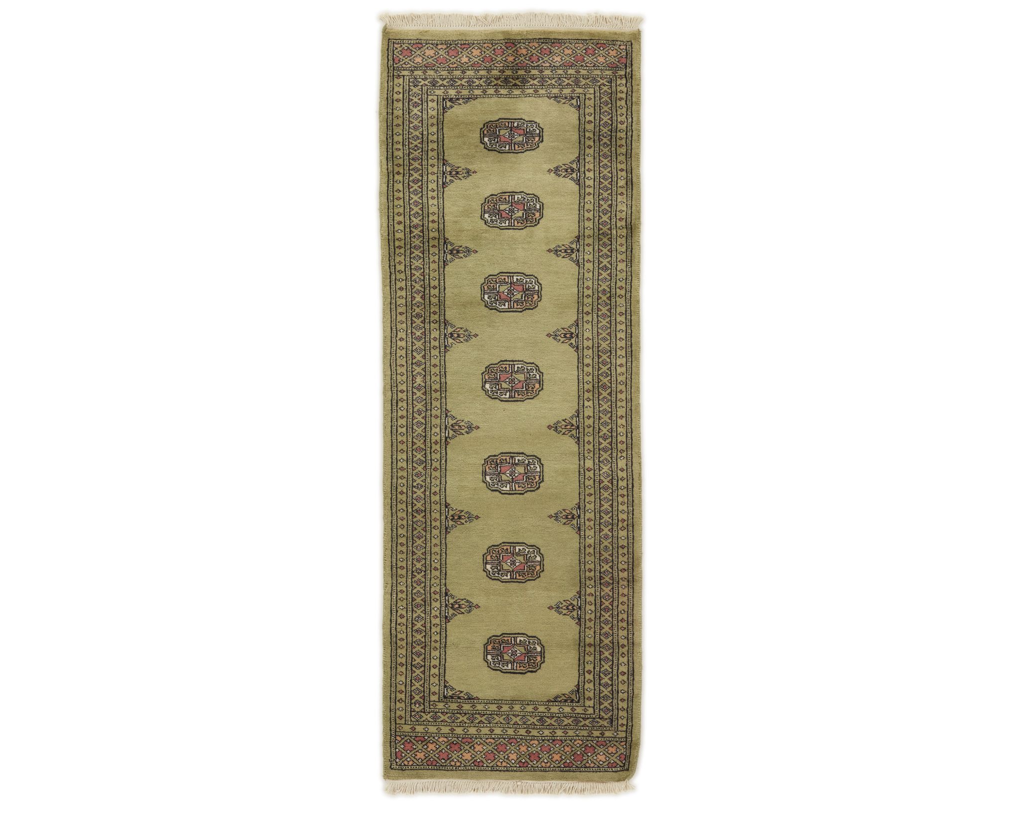 Pakistan handknotted orientalisk matta 64 x 183 cm